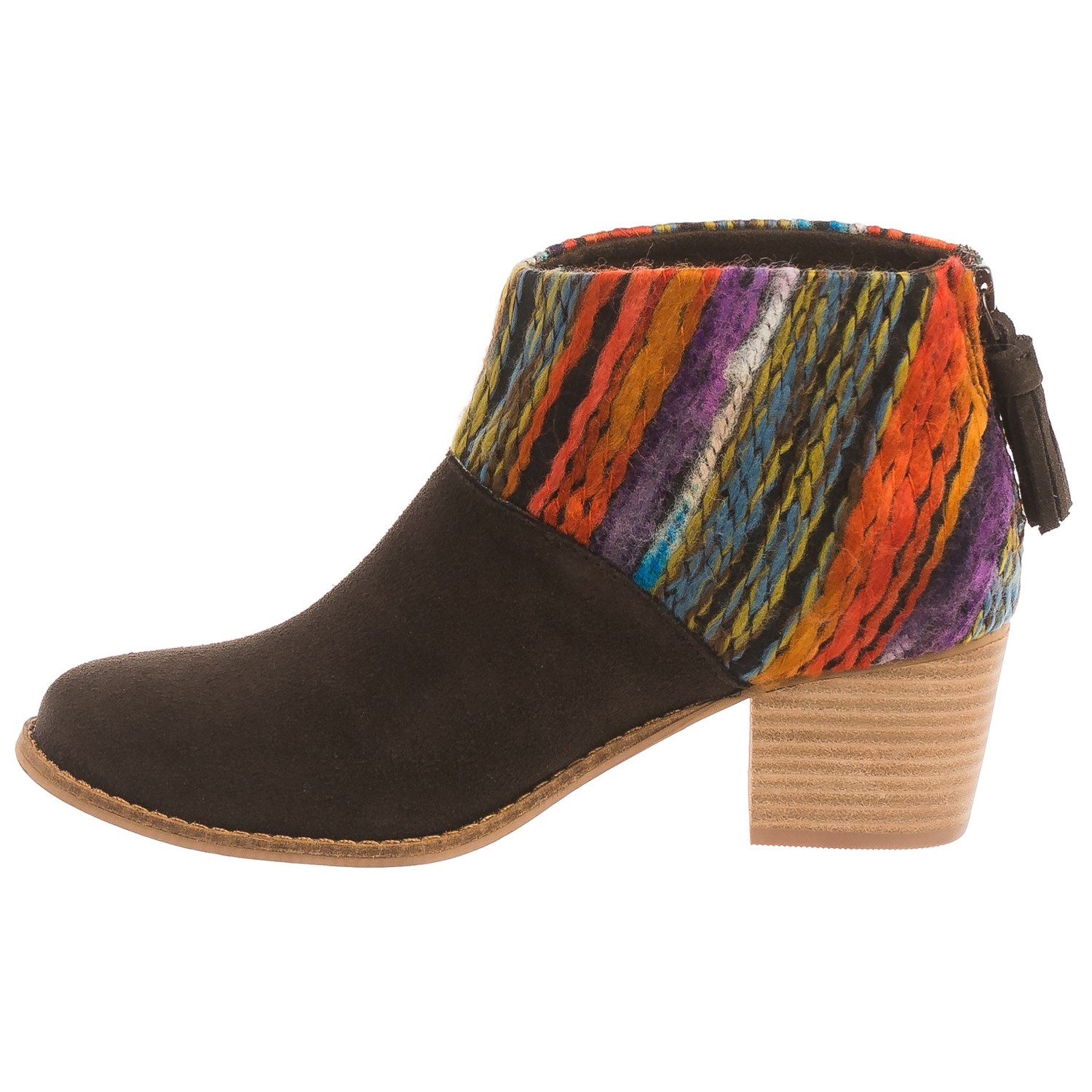 TOMS Leila Multi-Textile Ankle Boots (For Women)