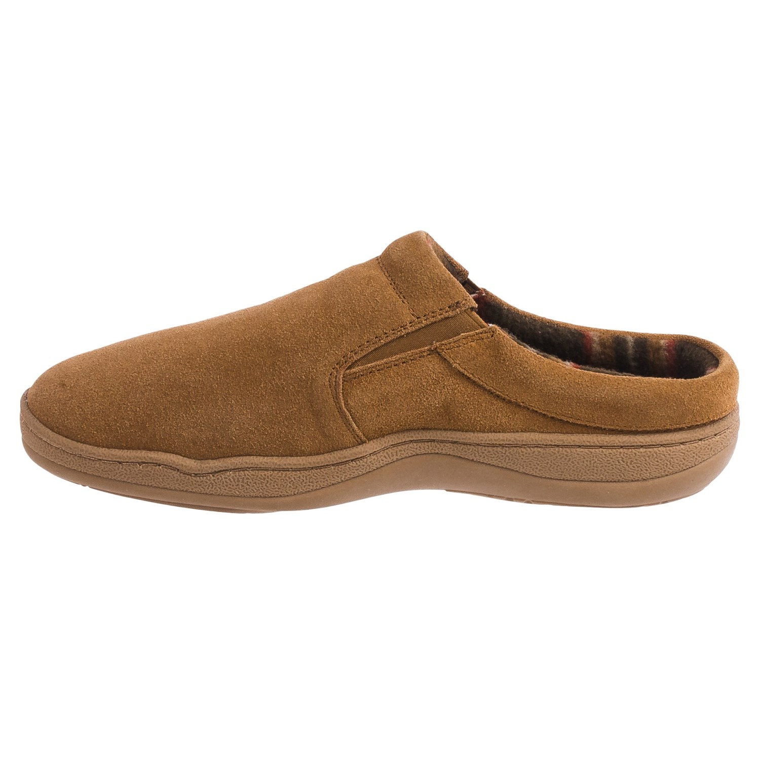 Clarks Fleece-Lined Suede Slippers (For Men)