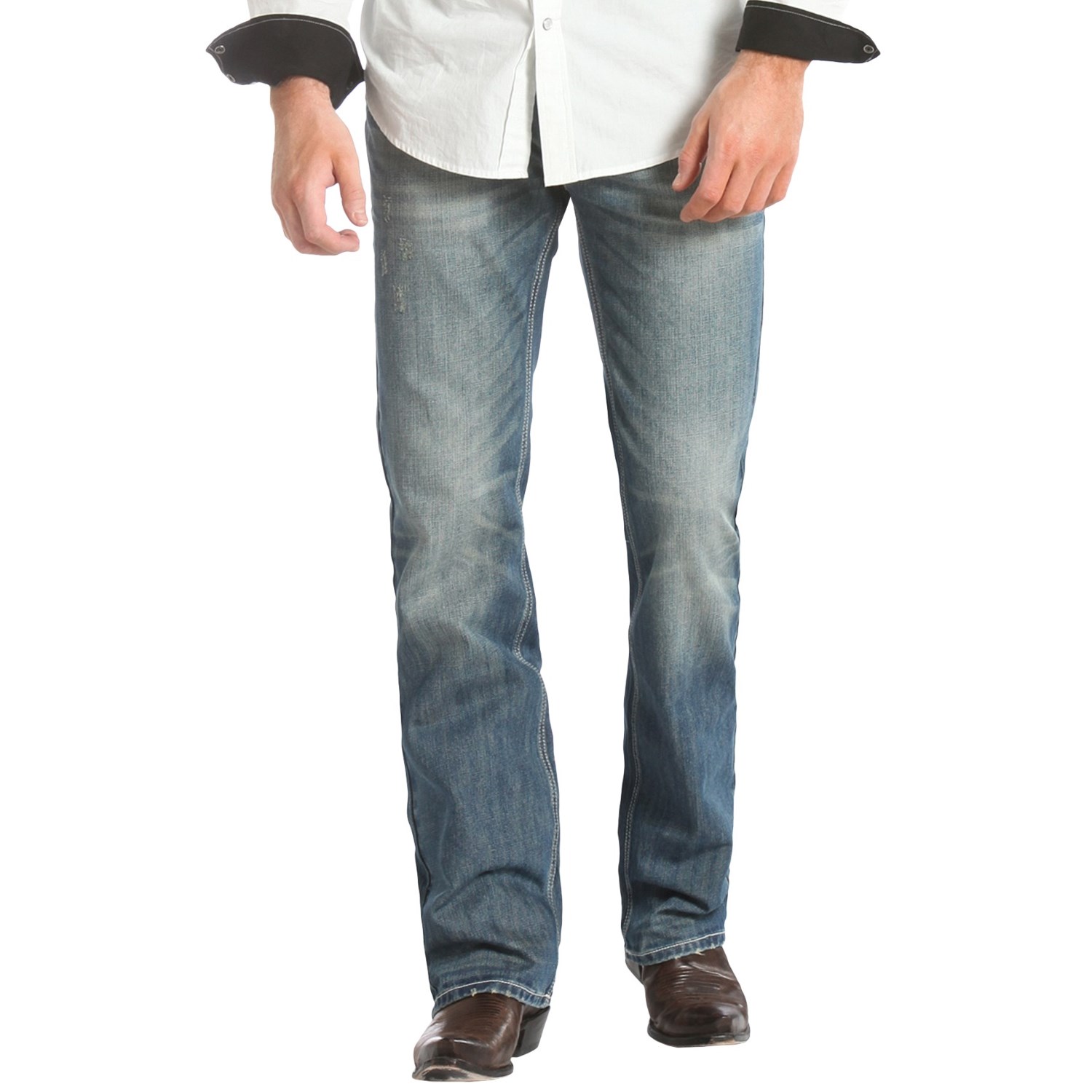 Rock & Roll Cowboy Pistol Jeans - Straight Leg, Regular Fit (For Men)