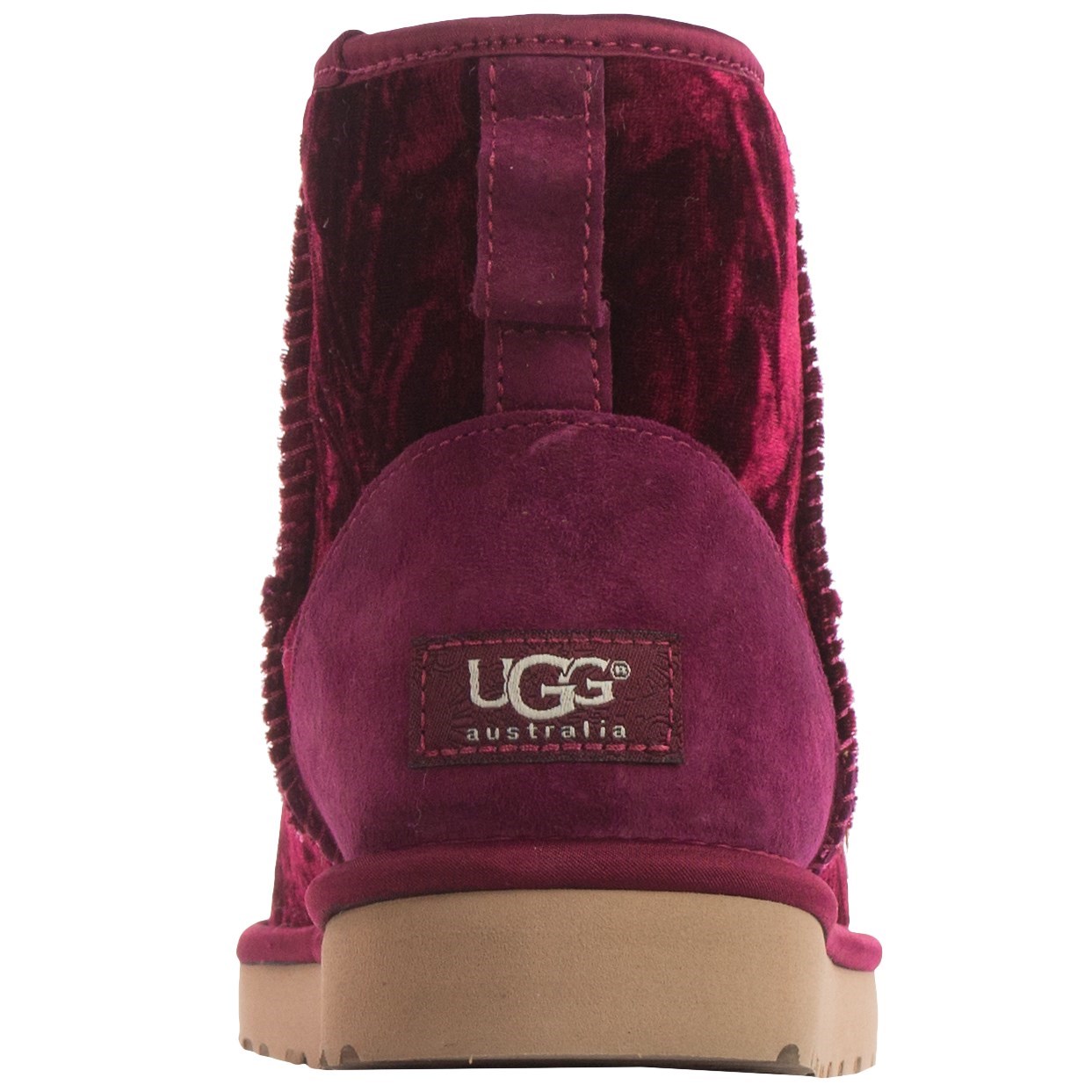 UGG® Australia Classic Mini Velvet Boots - Suede Heel (For Women)