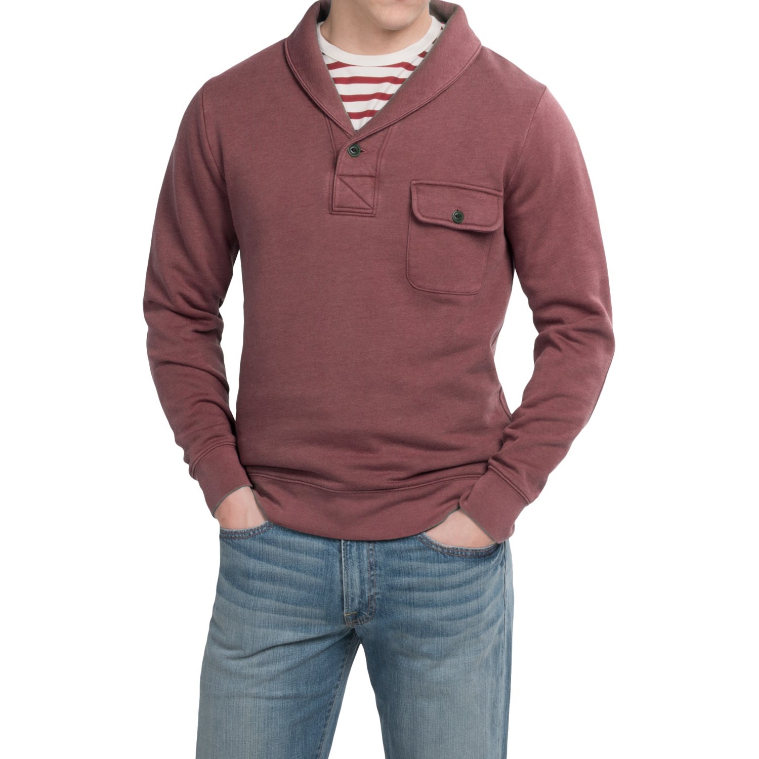 Pendleton Surf Shawl Collar Sweatshirt - Long Sleeve (For Men)