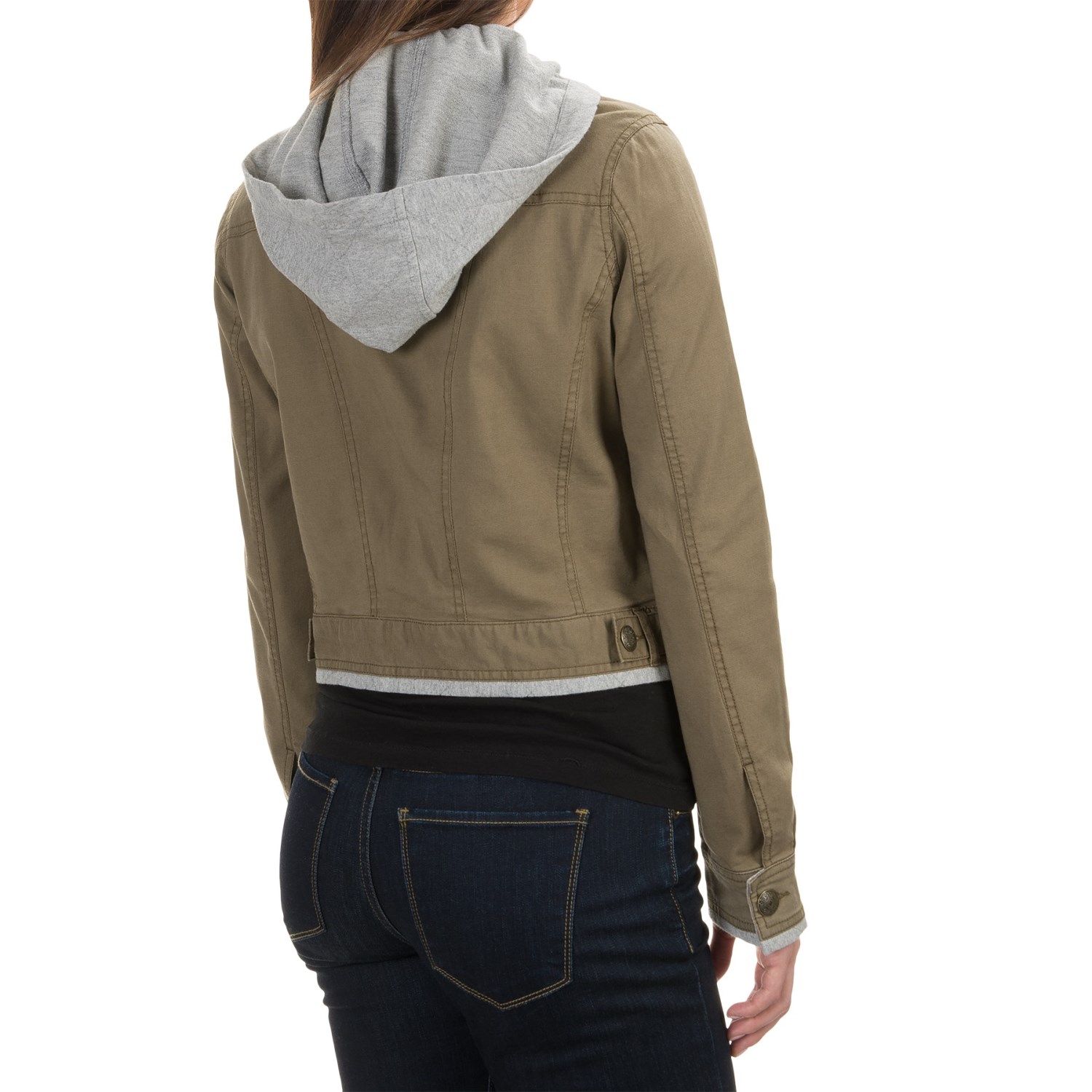 Aventura Clothing Kinsley Hooded Jacket - Organic Cotton, Button Up (For Women)