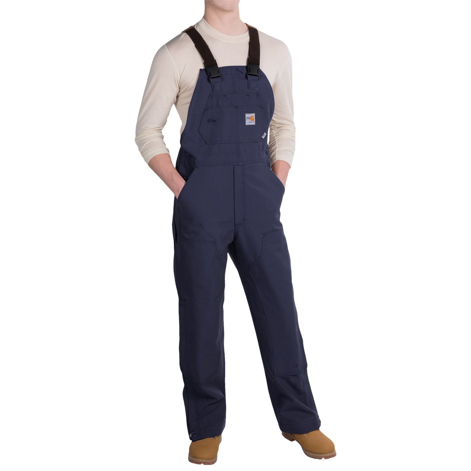 Carhartt Flame-Resistant Duck Bib Overalls - Unlined (For Men)