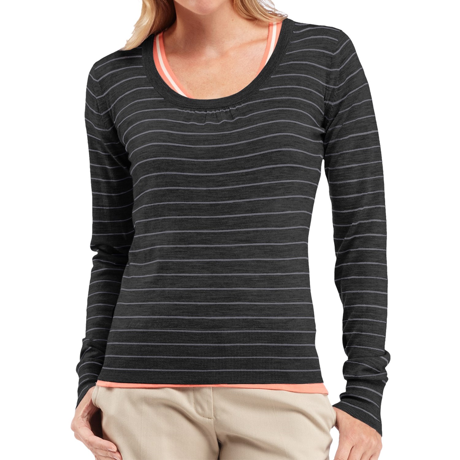 Icebreaker Athena Sweater - Merino Wool, Scoop Neck (For Women)