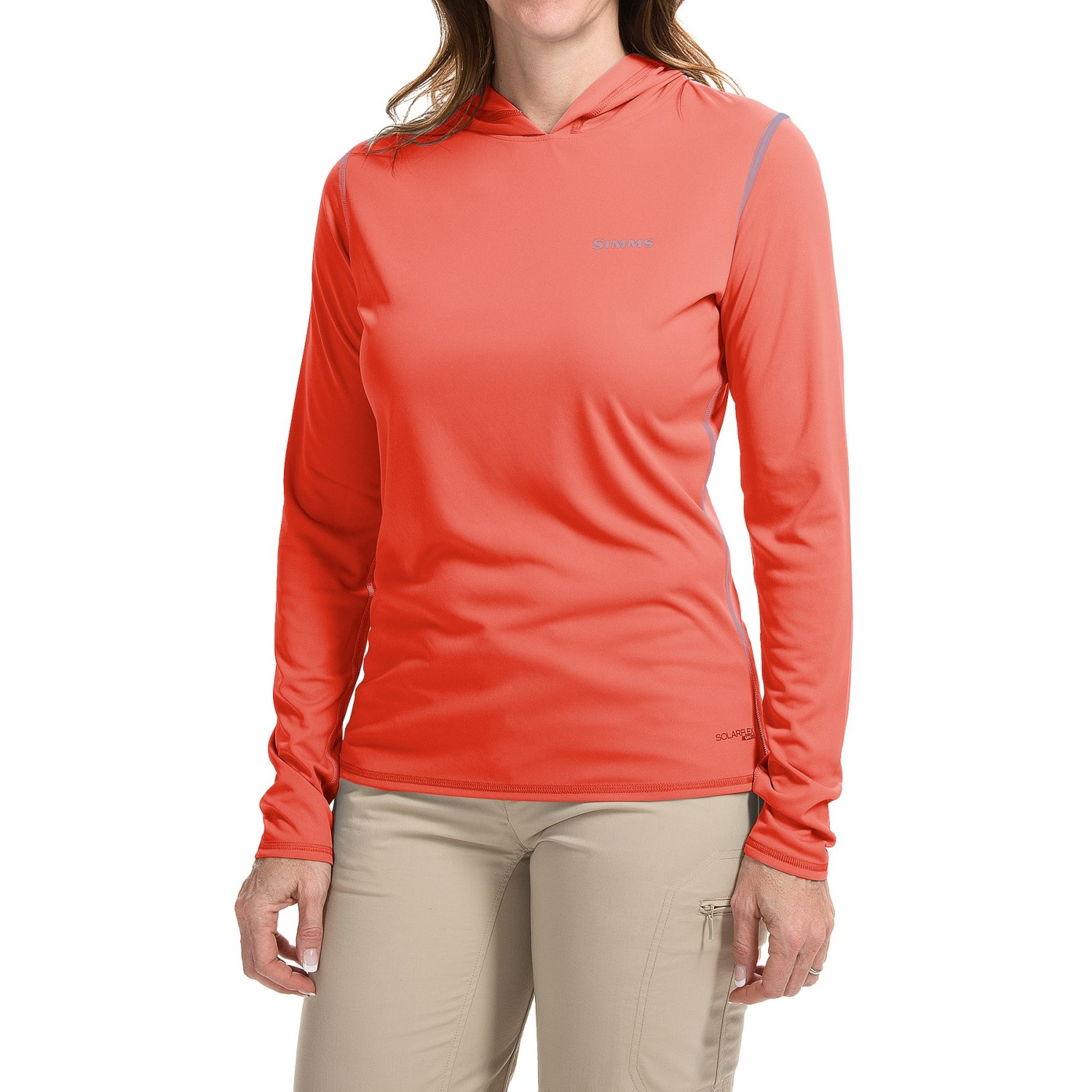 Simms SolarFlex Hoodie Shirt - UPF 50+, Long Sleeve (For Women)