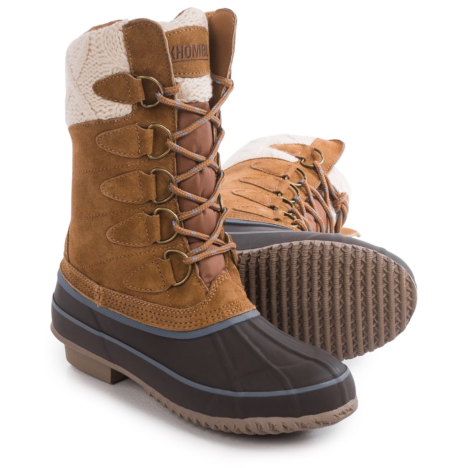 Khombu Cozy Pac Boots - Waterproof, Suede (For Women)