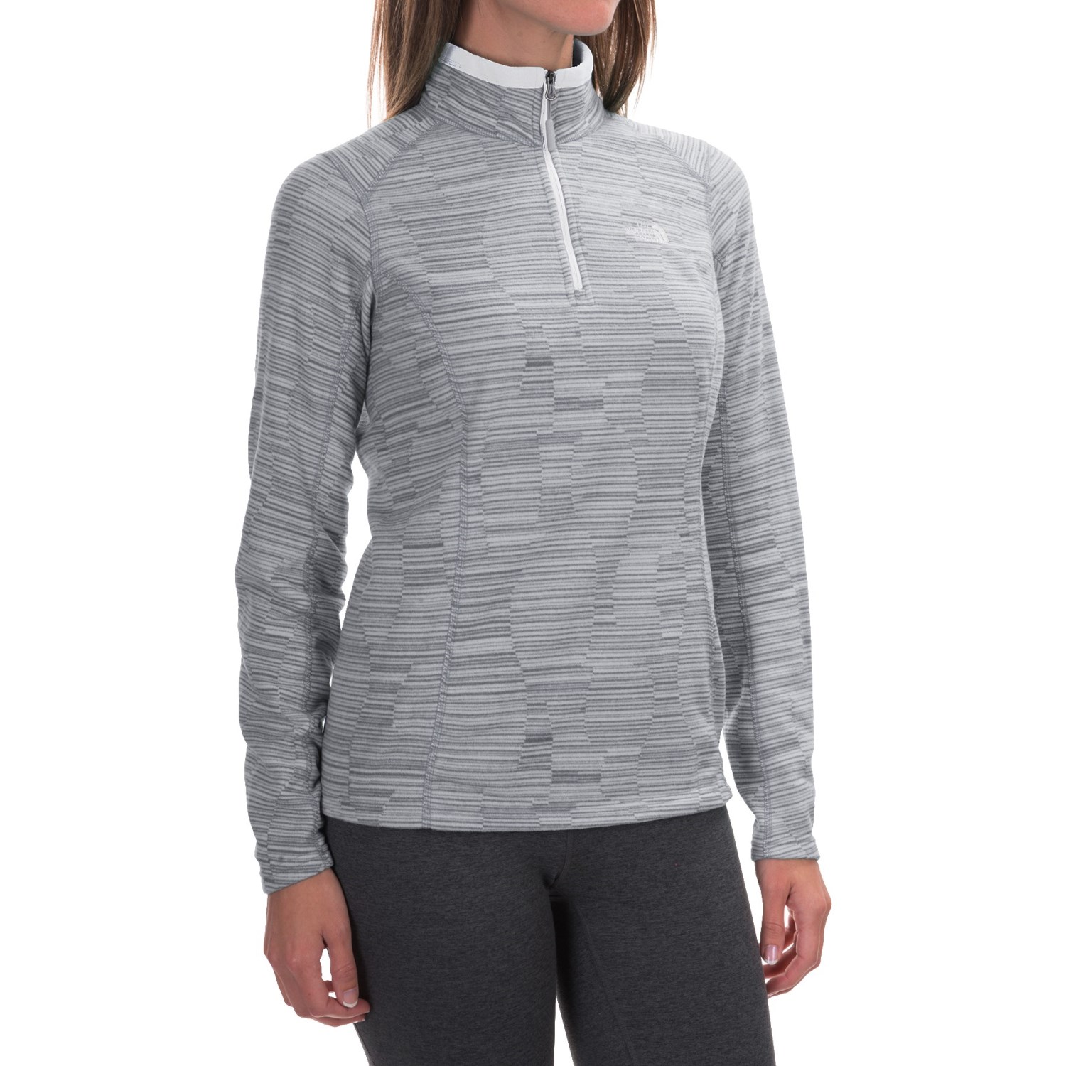 The North Face Novelty Glacier Fleece Jacket - Zip Neck (For Women)