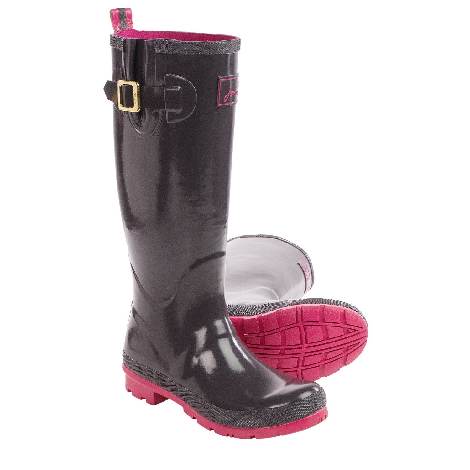 Joules Field Welly Glossy Rain Boots - Waterproof (For Women)