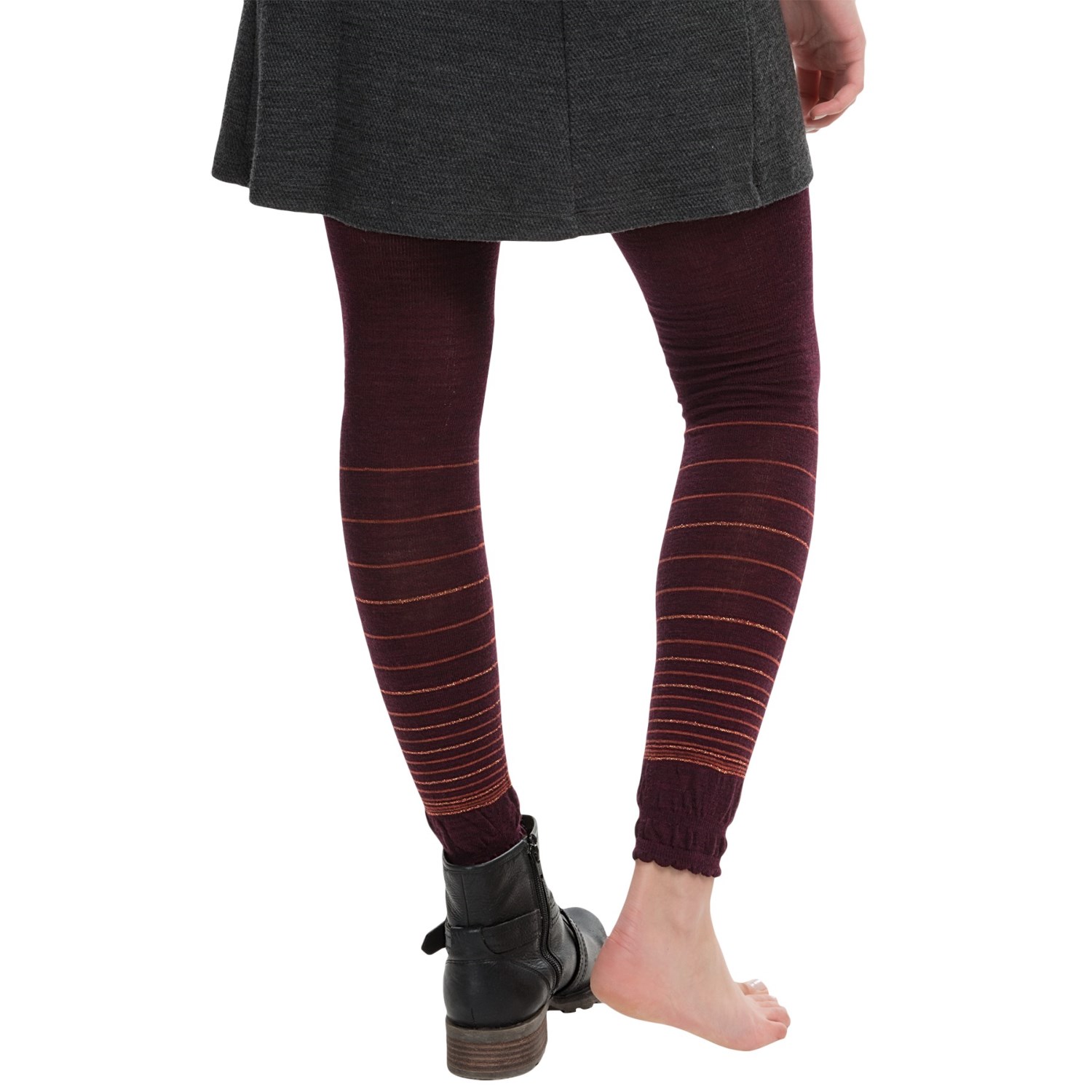 SmartWool Horizon Line Footless Tights - Merino Wool (For Women)