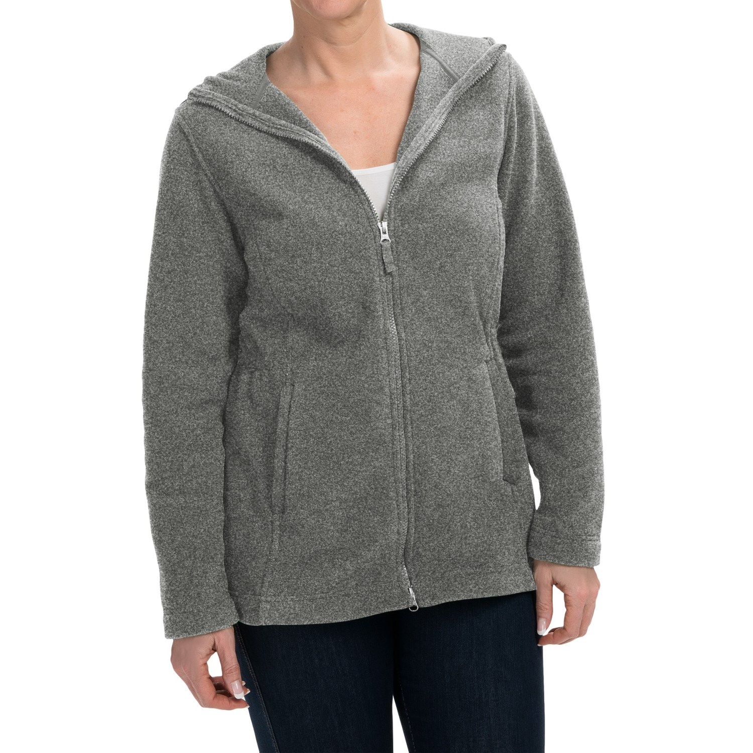 Hooded Fleece Parka (For Women)