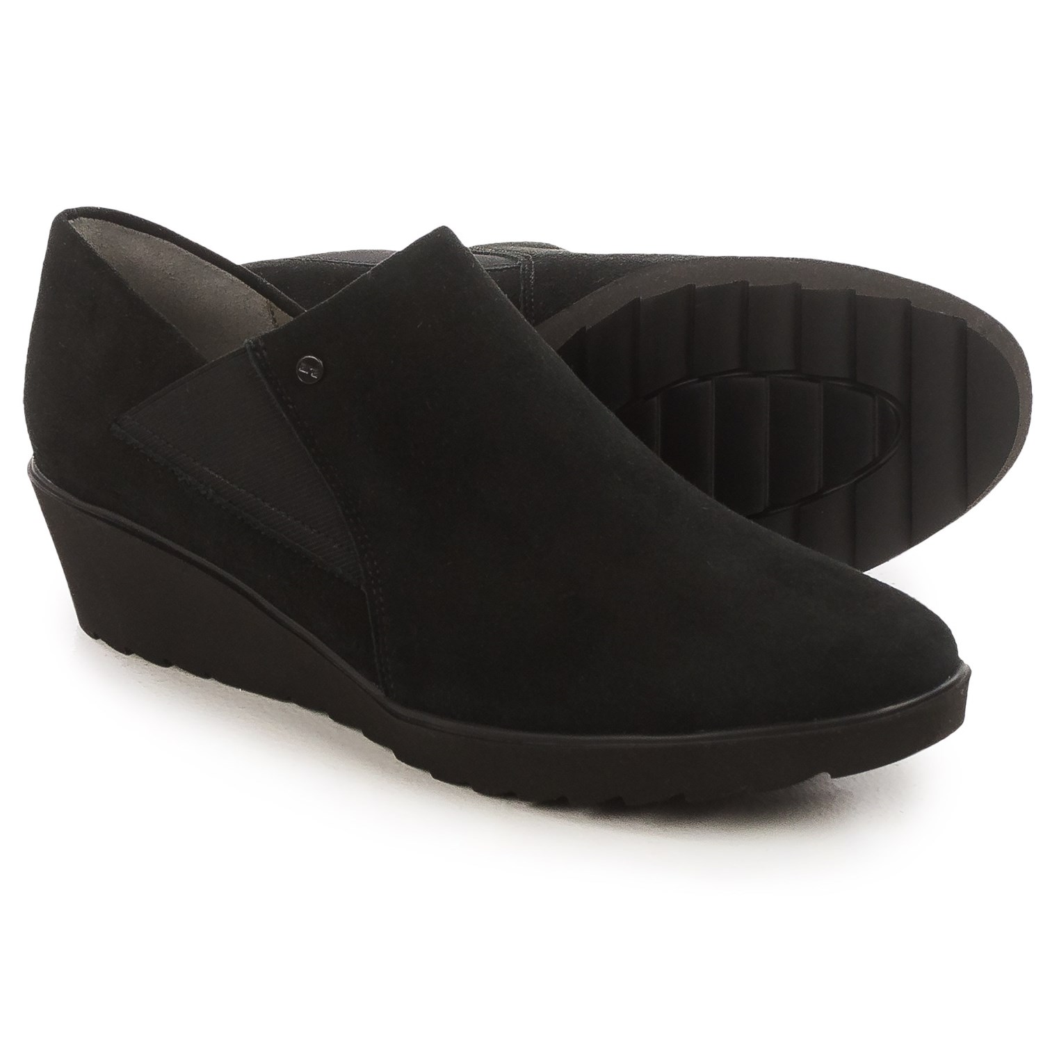 Ara McBride Wedge Shoes - Suede, Slip-Ons (For Women)