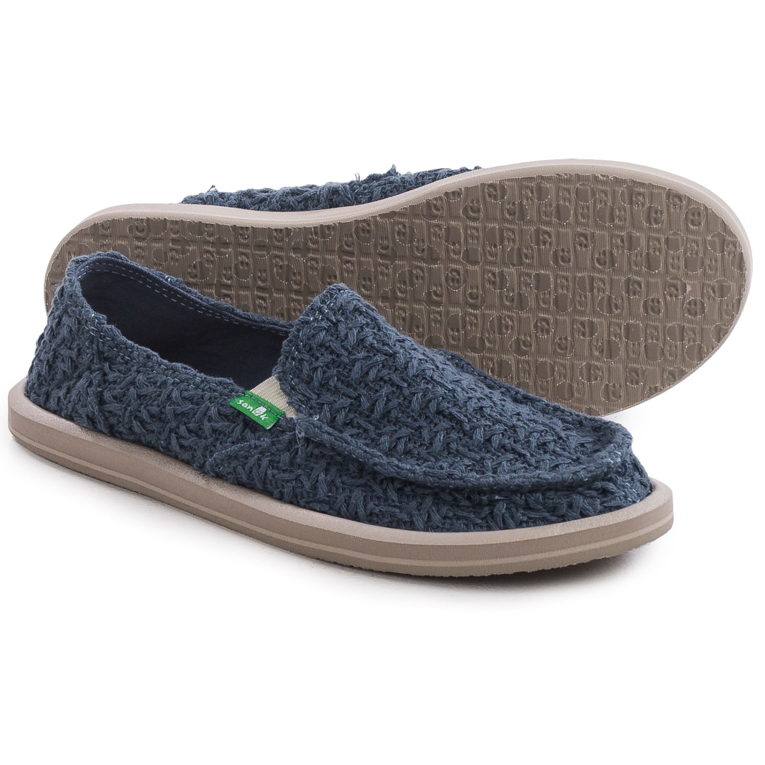 Sanuk Donna Knit Stitch Shoes - Slip-Ons (For Women)