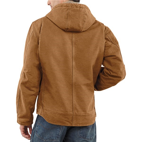 Carhartt Sandstone Sierra Jacket - Sherpa Pile, Factory Seconds (For Tall Men)