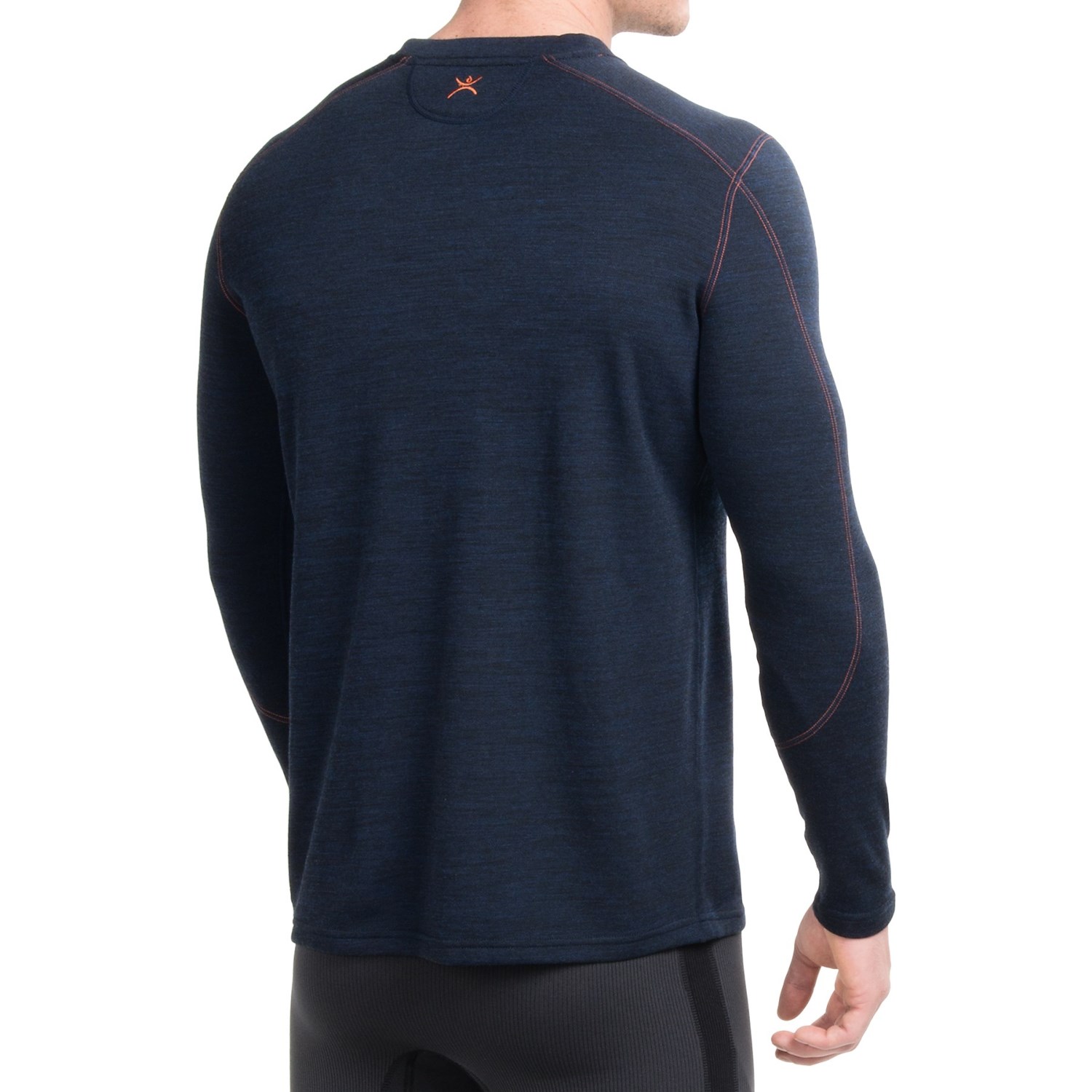 Terramar ClimaSense® Thermawool Crew Base Layer Top - UPF 50+, Long Sleeve (For Men)