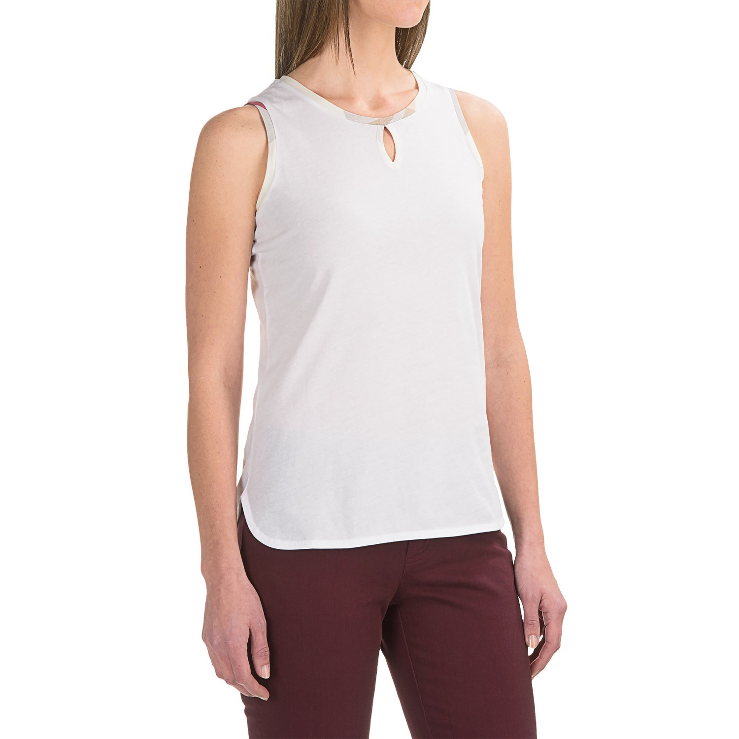 Barbour Alasdiar Keyhole Shirt - Sleeveless (For Women)