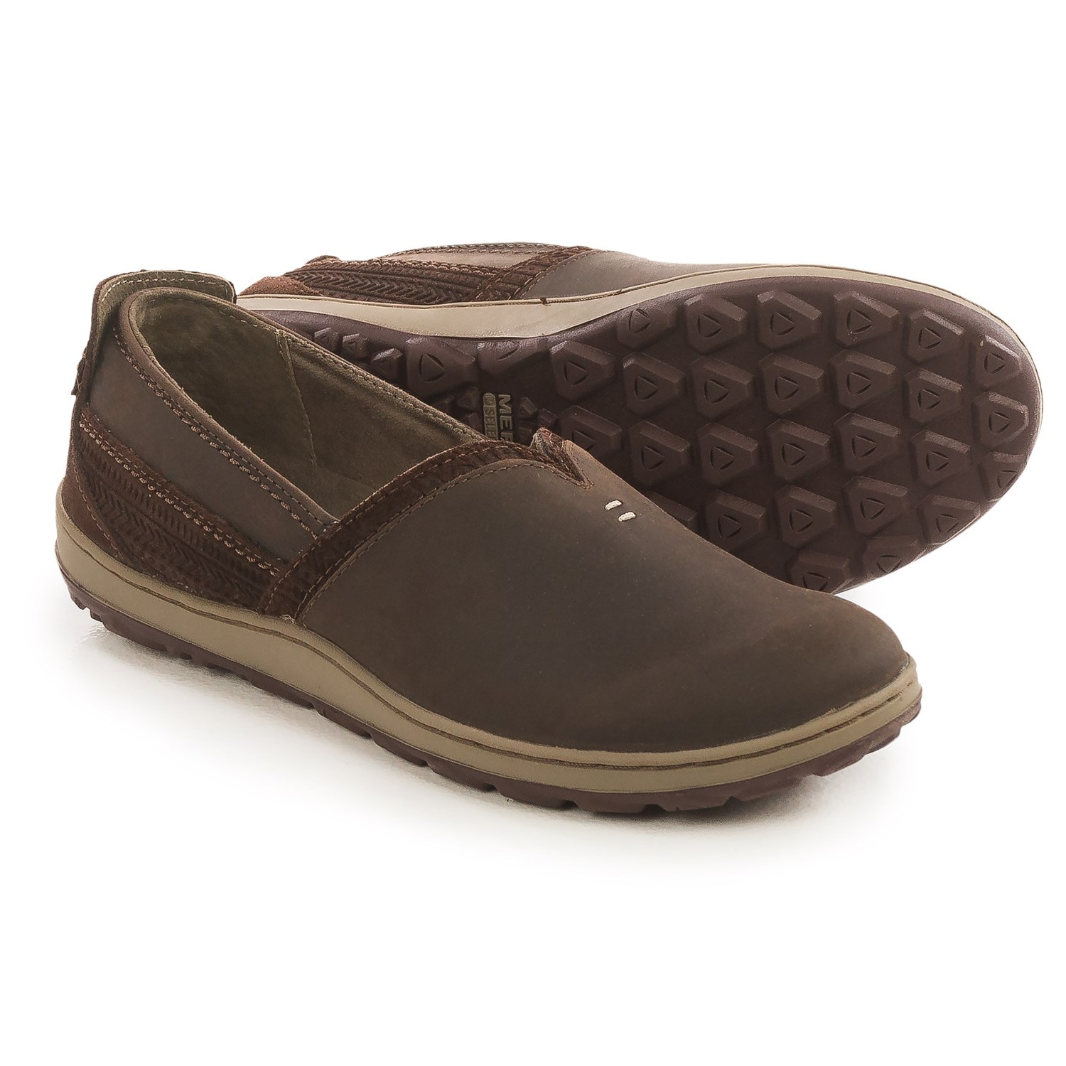 Merrell Ashland Leather Shoes - Slip-Ons (For Women)