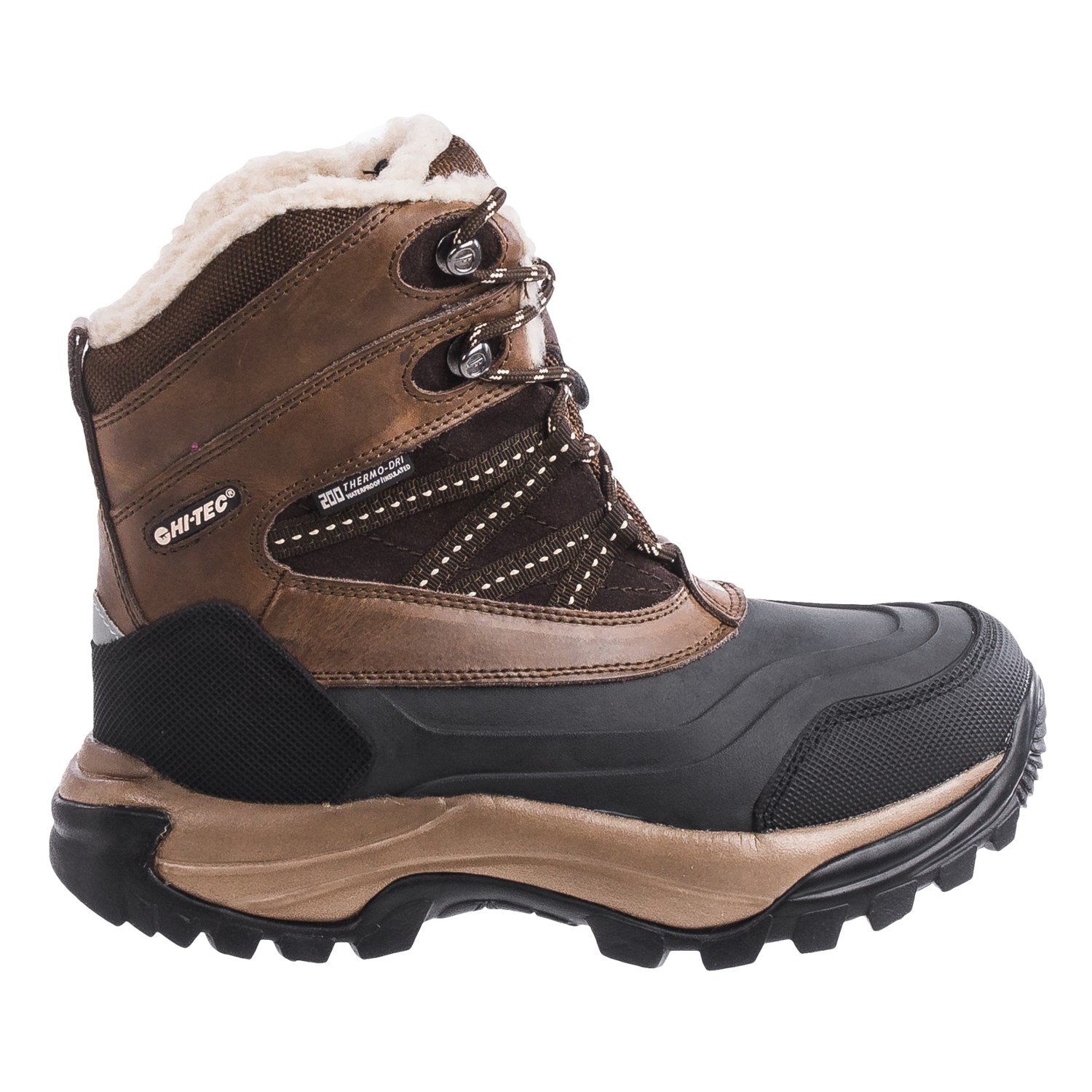 Hi-Tec Snow Peak 200 Snow Boots - Waterproof, Insulated, Leather (For Women)