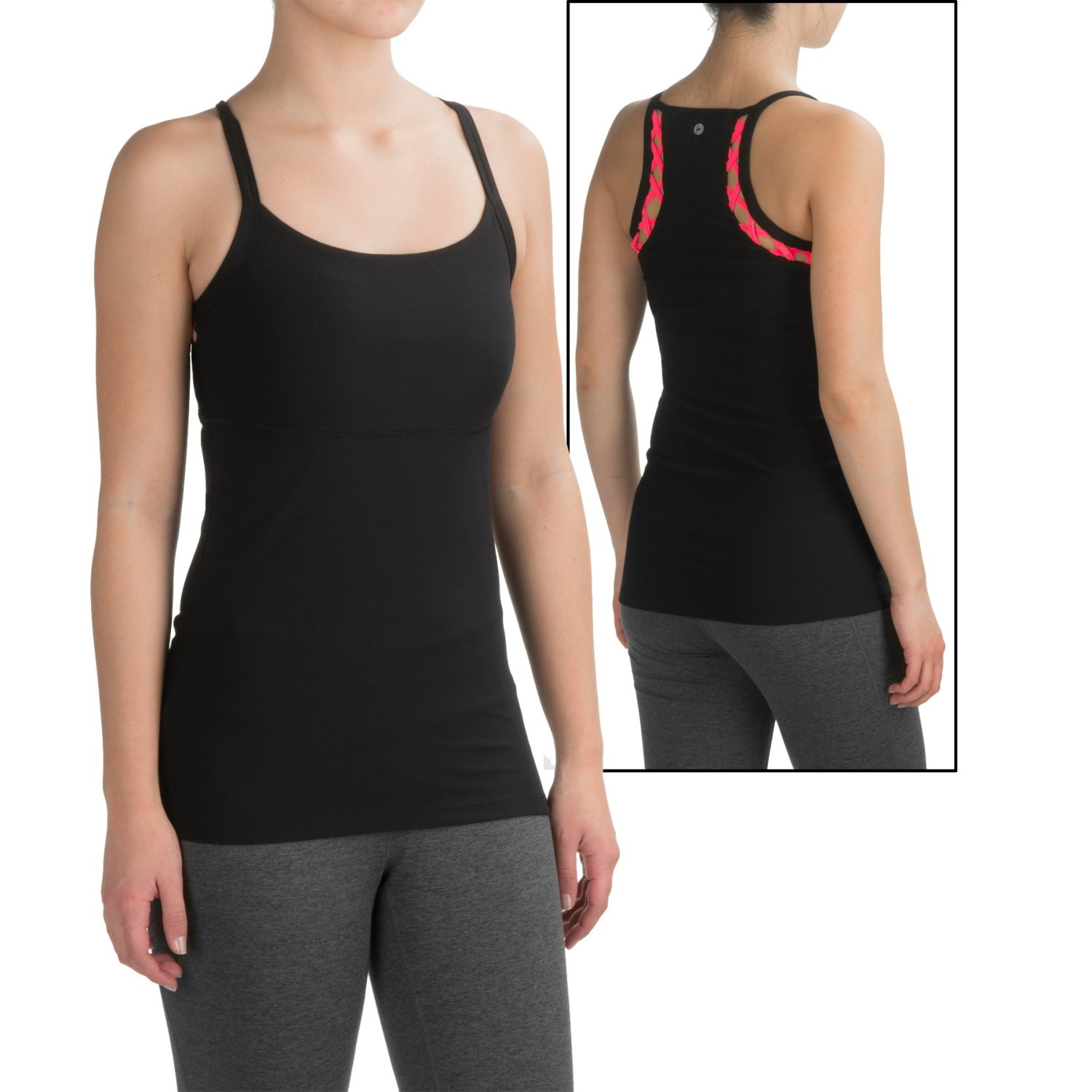 90 Degree by Reflex Crisscross Tank Top (For Women)