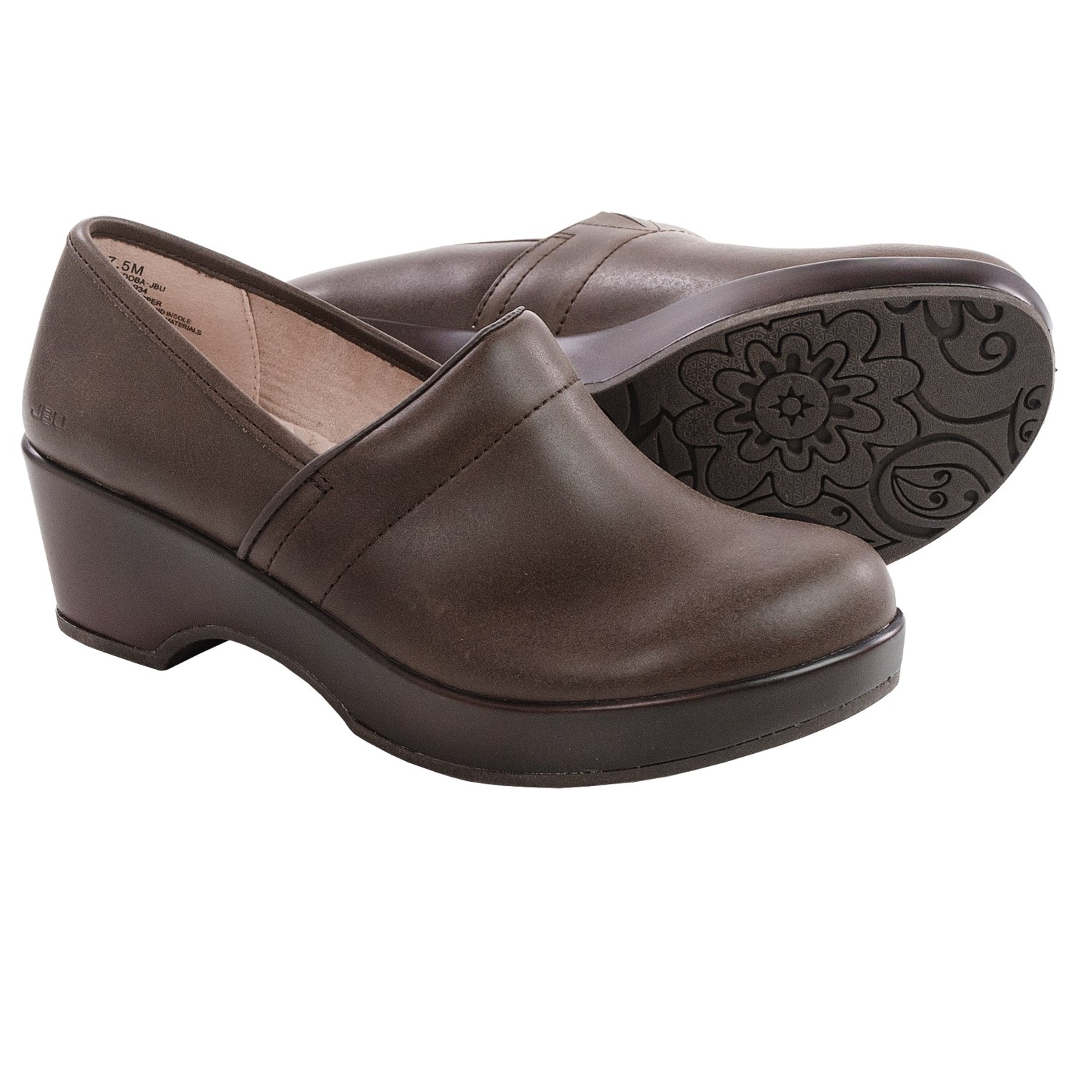 JBU by Jambu Cordoba Leather Clogs - Closed Back (For Women)