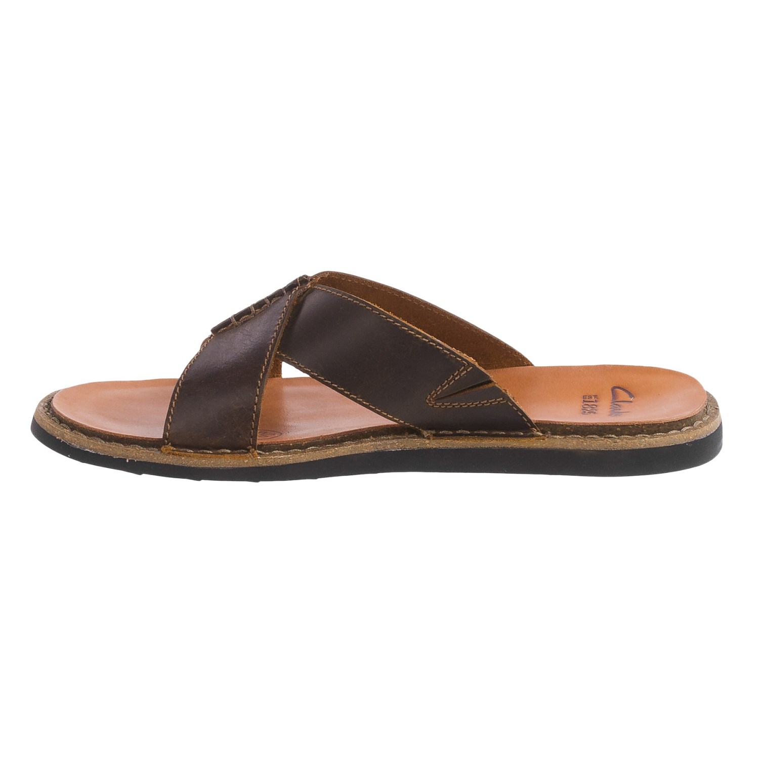 Clarks Lynton Easy Sandals - Leather (For Men)