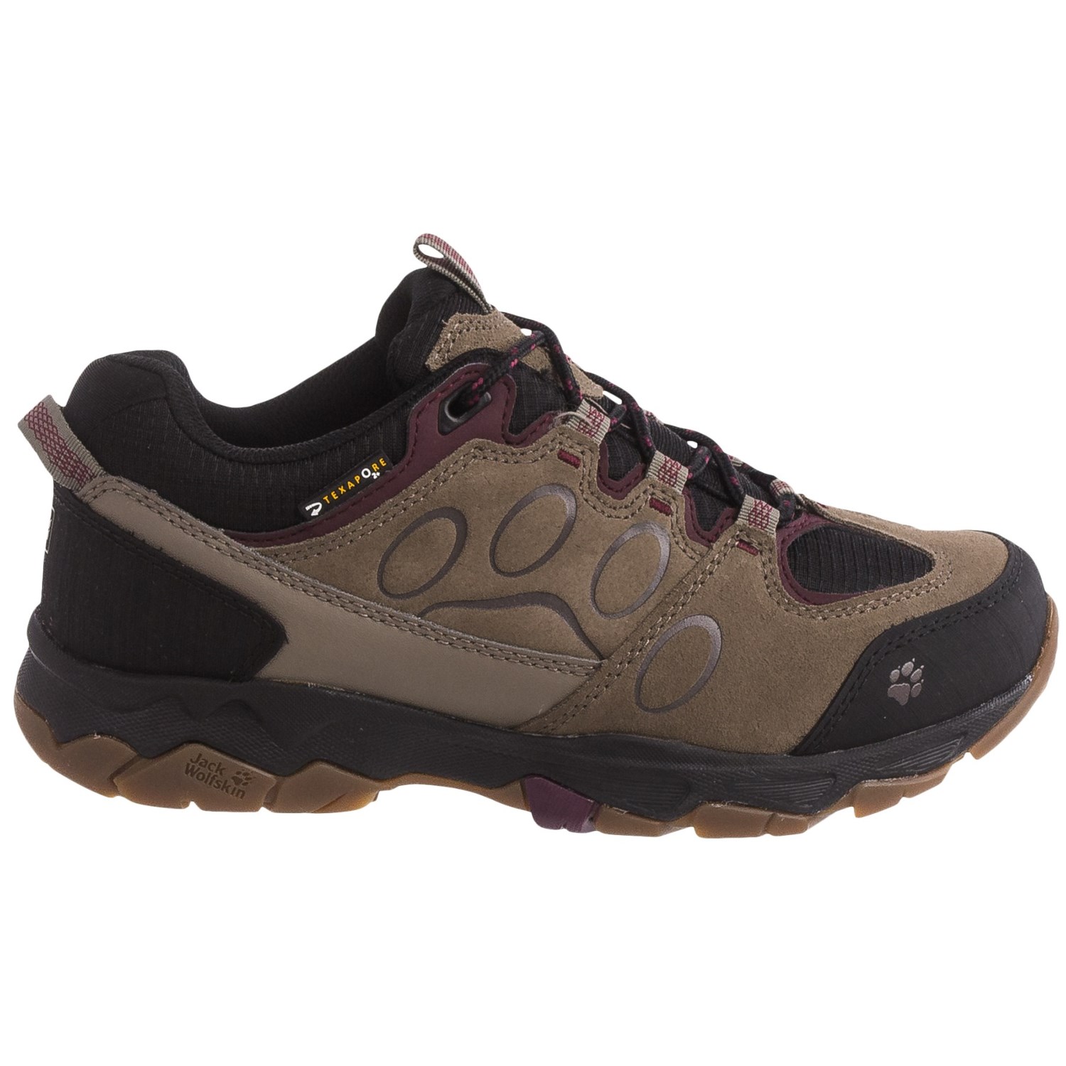 Jack Wolfskin Mountain Attack 5 Texapore Low Hiking Shoes - Waterproof (For Women)