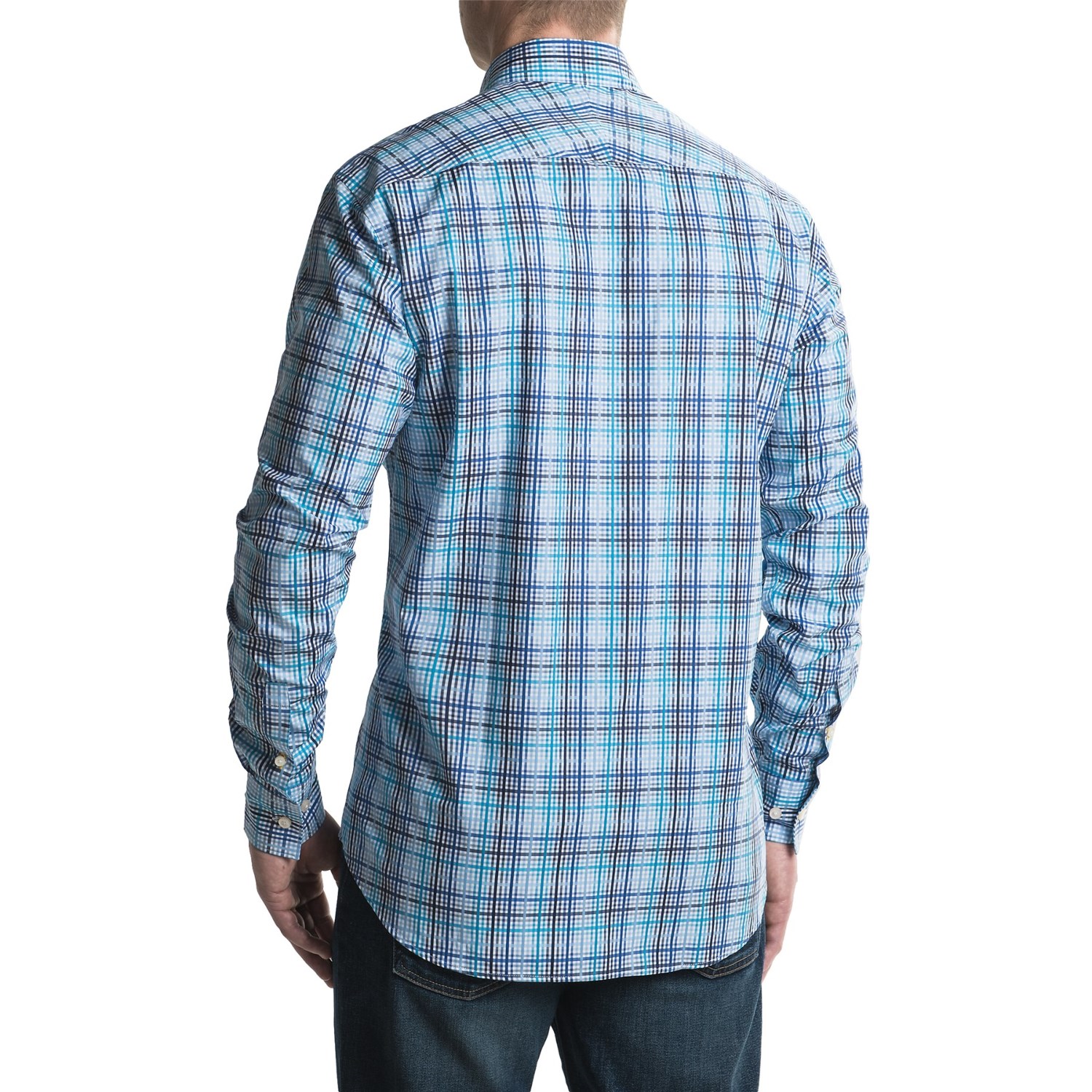 Robert Talbott Crespi III Plaid Sport Shirt - Cotton, Long Sleeve (For Men)