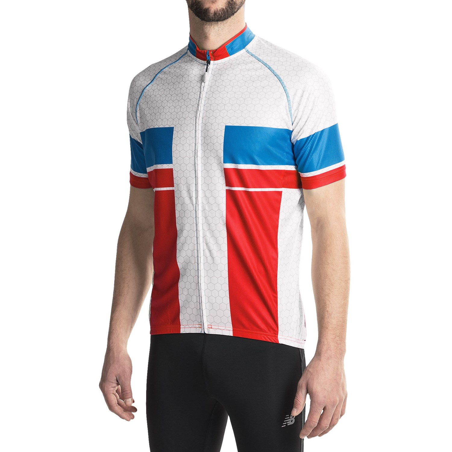 Canari Encinitas Cycling Jersey - UPF 30+, Full Zip, Short Sleeve (For Men)