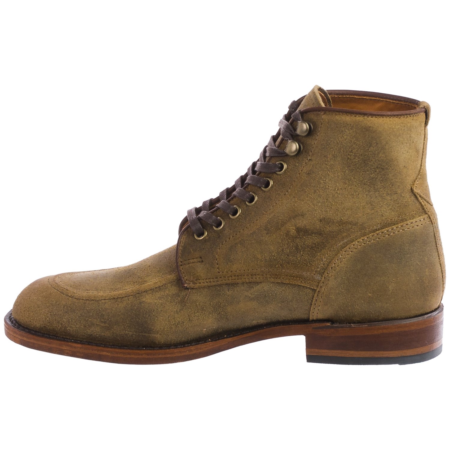 Frye Walter Suede Boots - Round Toe (For Men)