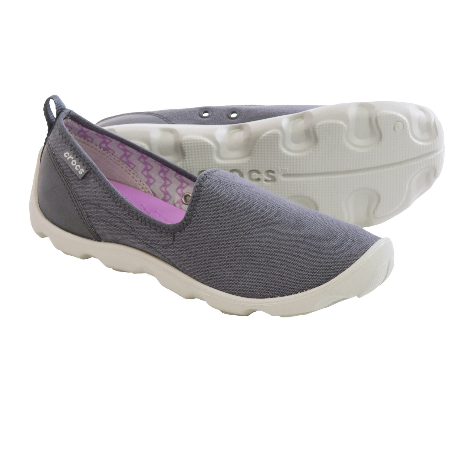 Crocs Duet Busy Day Skimmers - Canvas (For Women)