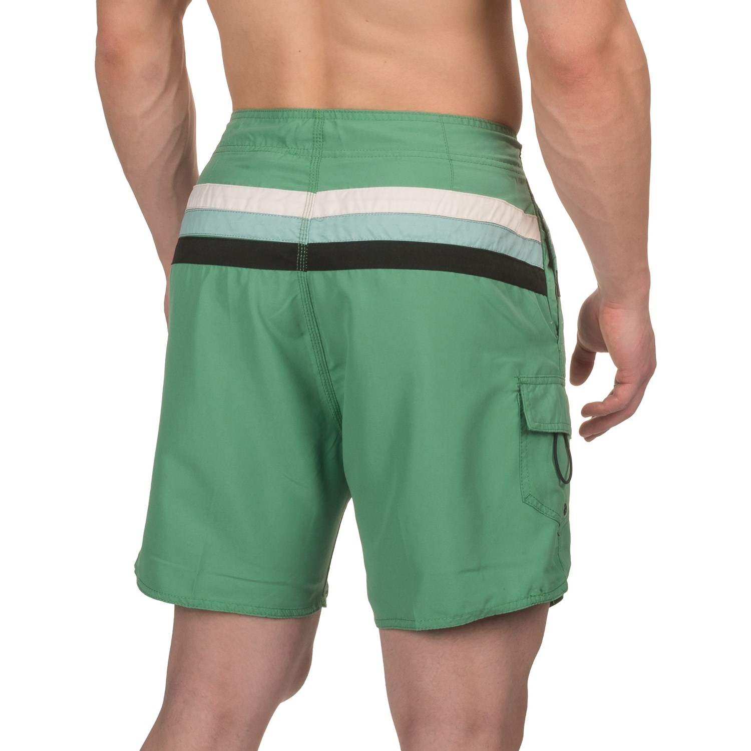 Striped Boardshorts - 3-Pocket (For Men)