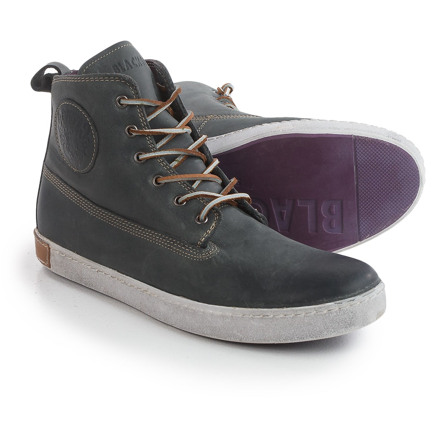 Blackstone AM02 High-Top Sneakers - Leather (For Men)