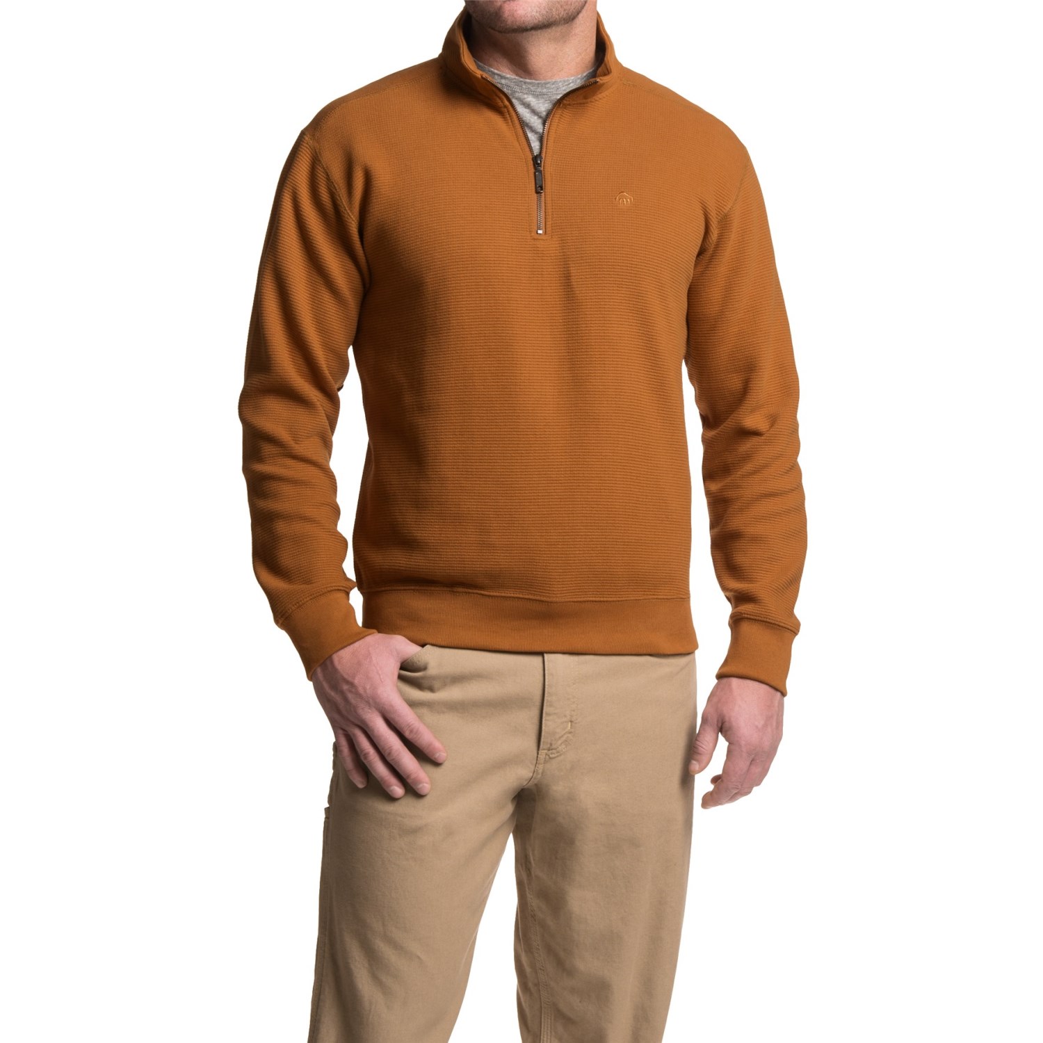 Wolverine Denton Shirt - Zip Neck, Long Sleeve (For Men)