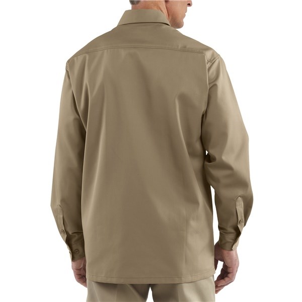 Carhartt Twill Work Shirt - Long Sleeve (For Tall Men)