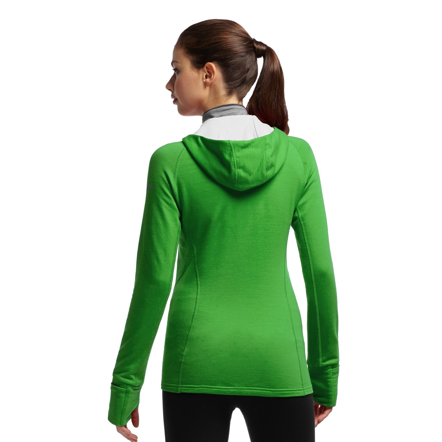 Icebreaker Quantum Jacket - Merino Wool, UPF 40+, Hooded (For Women)