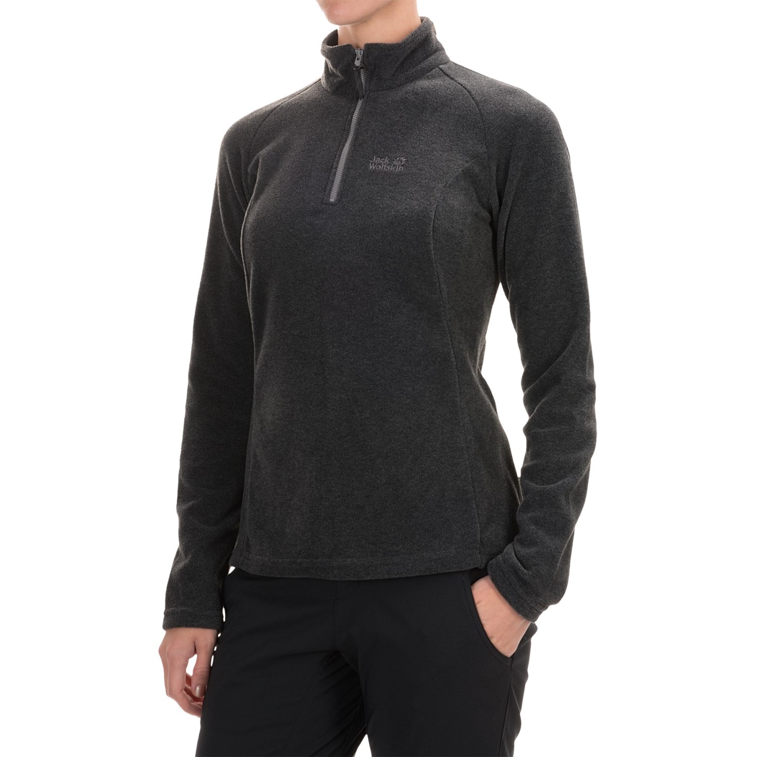 Jack Wolfskin Oakridge Fleece Jacket - Zip Neck (For Women)