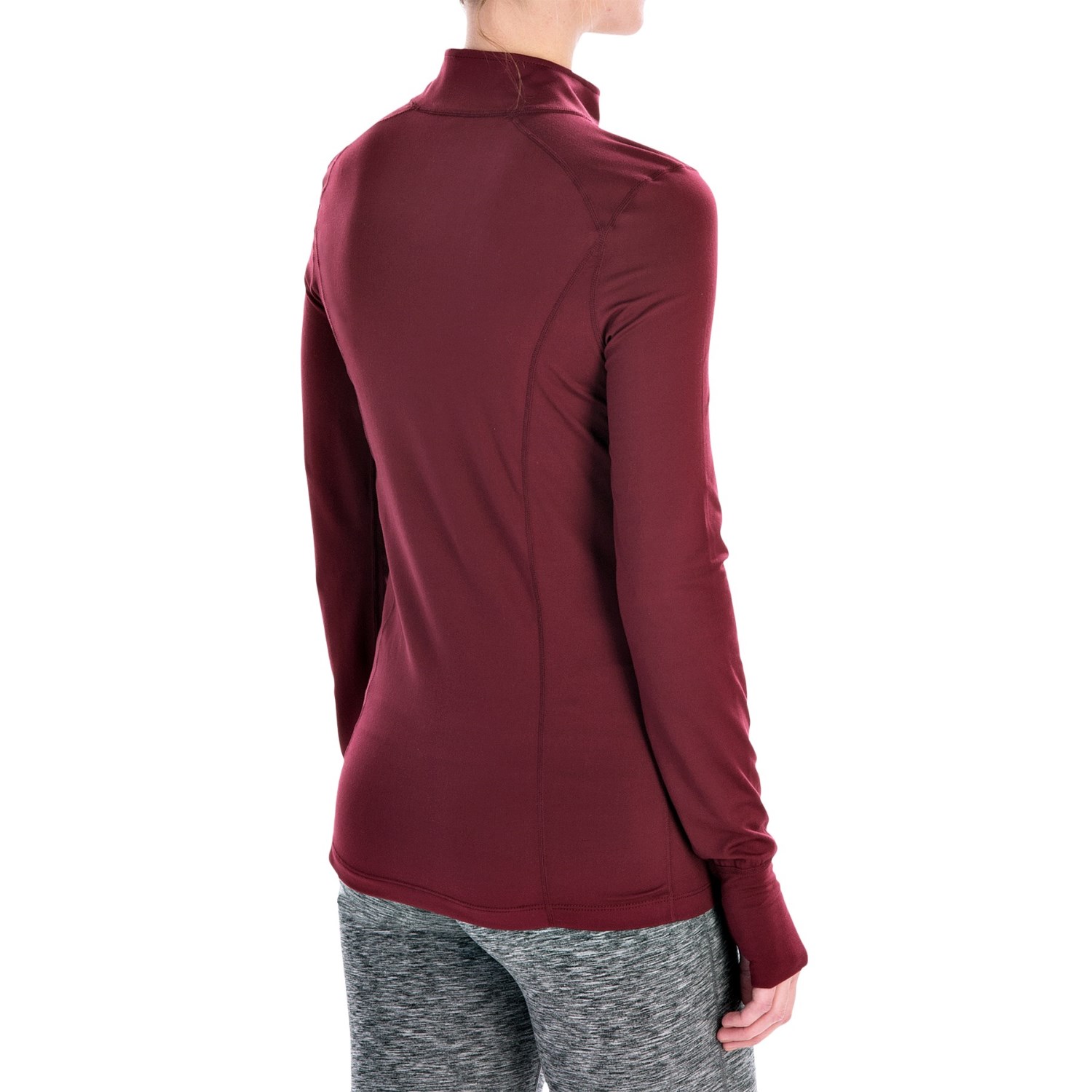 Terramar Cloud Nine Top - Midweight, Zip Neck, Long Sleeve (For Women)