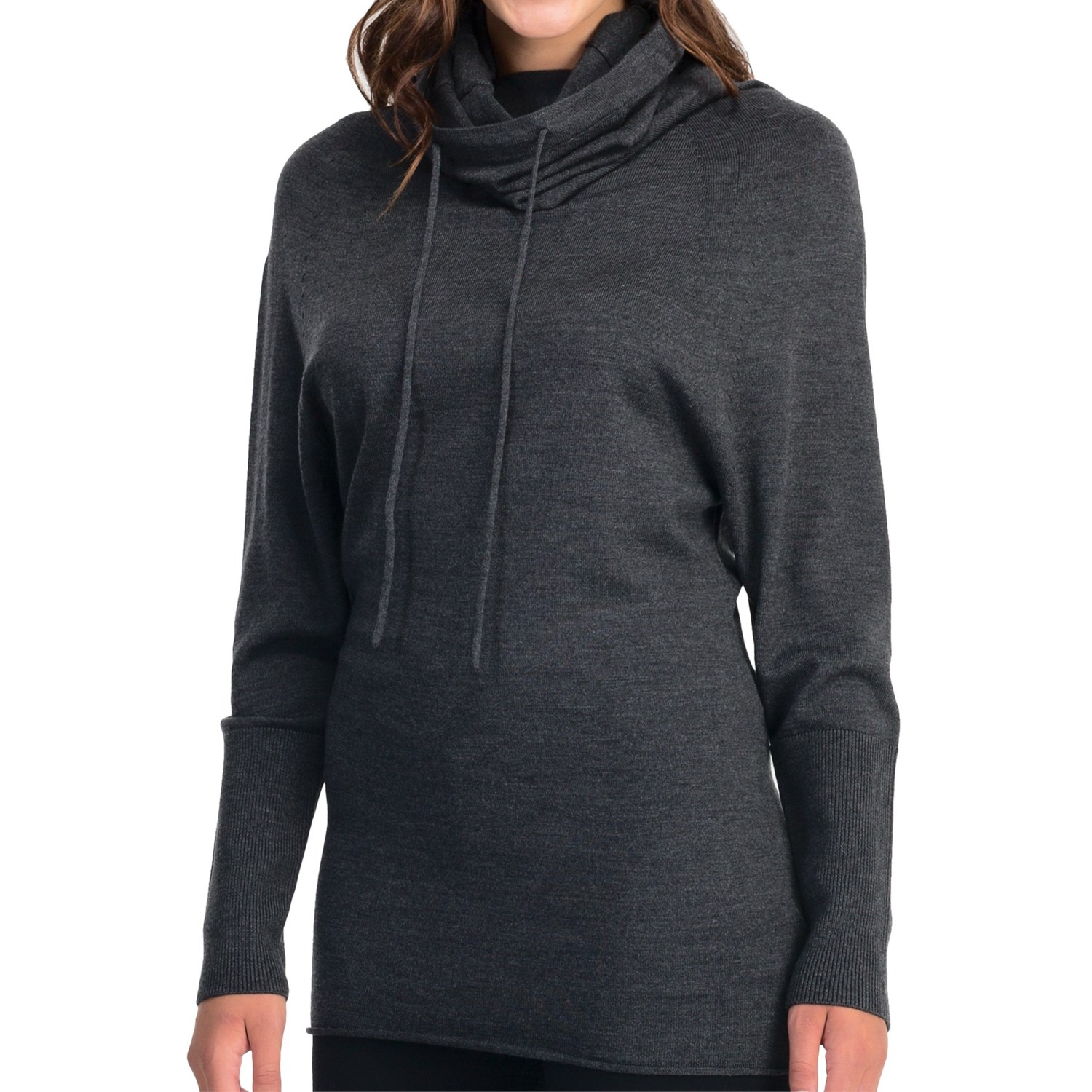 Icebreaker Athena Funnel Neck Shirt - Merino Wool, Long Sleeve (For Women)