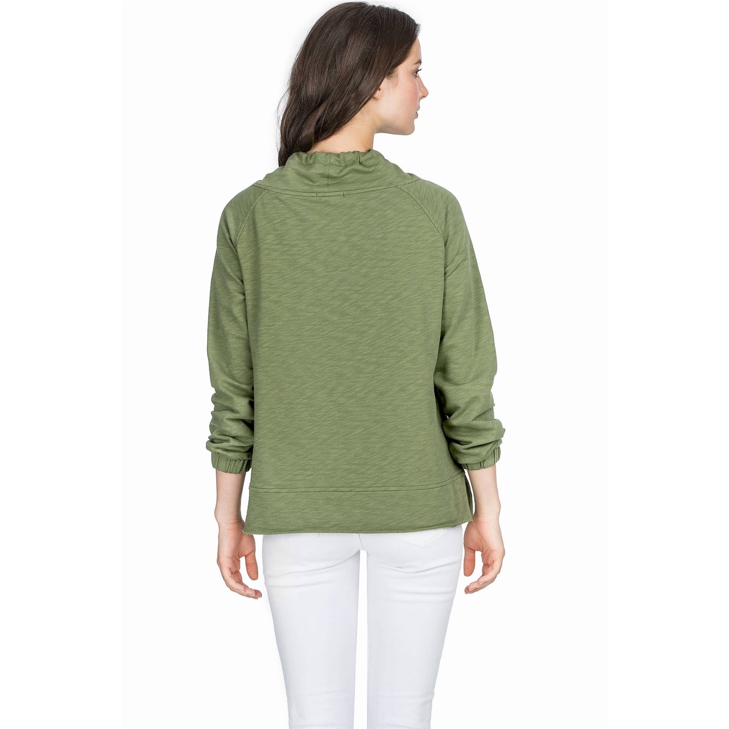 Lilla P Flame French Terry Pullover Shirt - Long Sleeve (For Women)