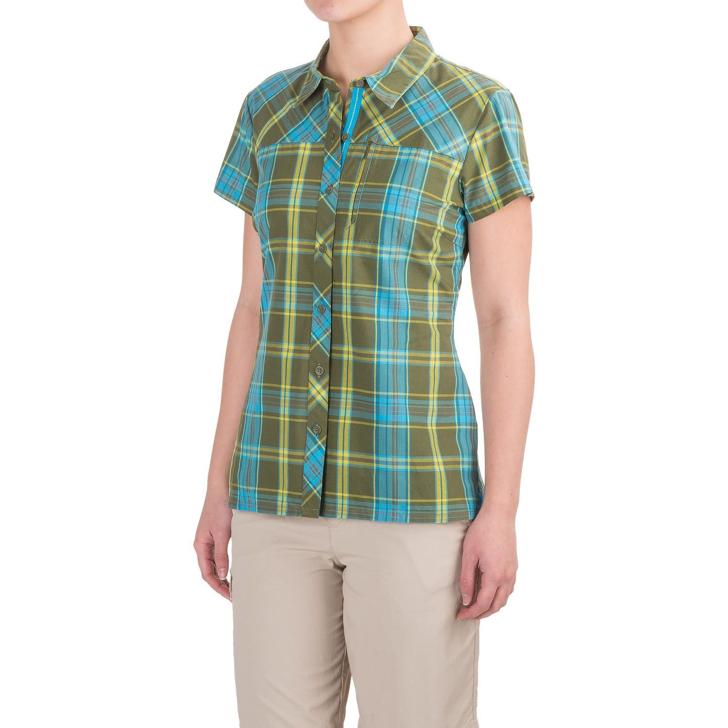 Bergans of Norway Marstein Plaid Shirt - Short Sleeve (For Women)