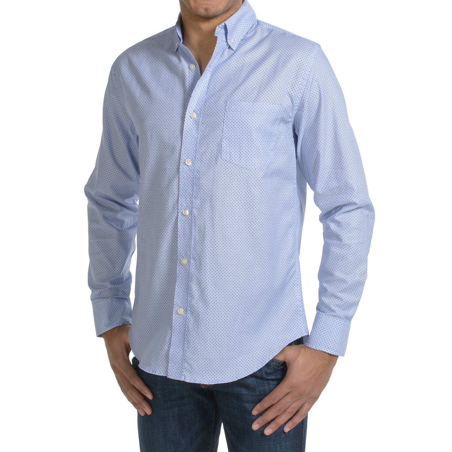 Reed Edward Woven Button Shirt - Slim Fit, Long Sleeve (For Men)