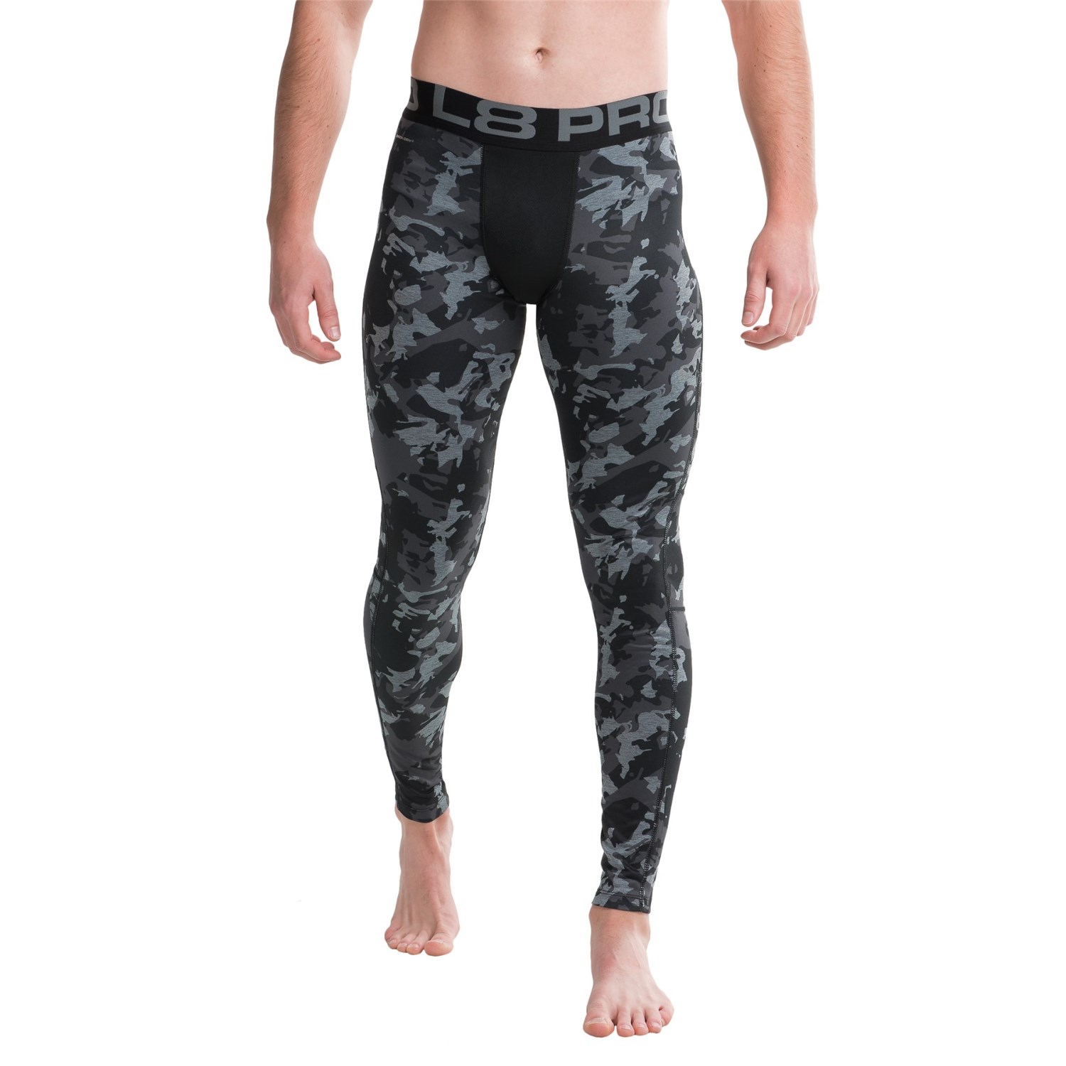 Layer 8 Cold Gear Printed Tights (For Men)