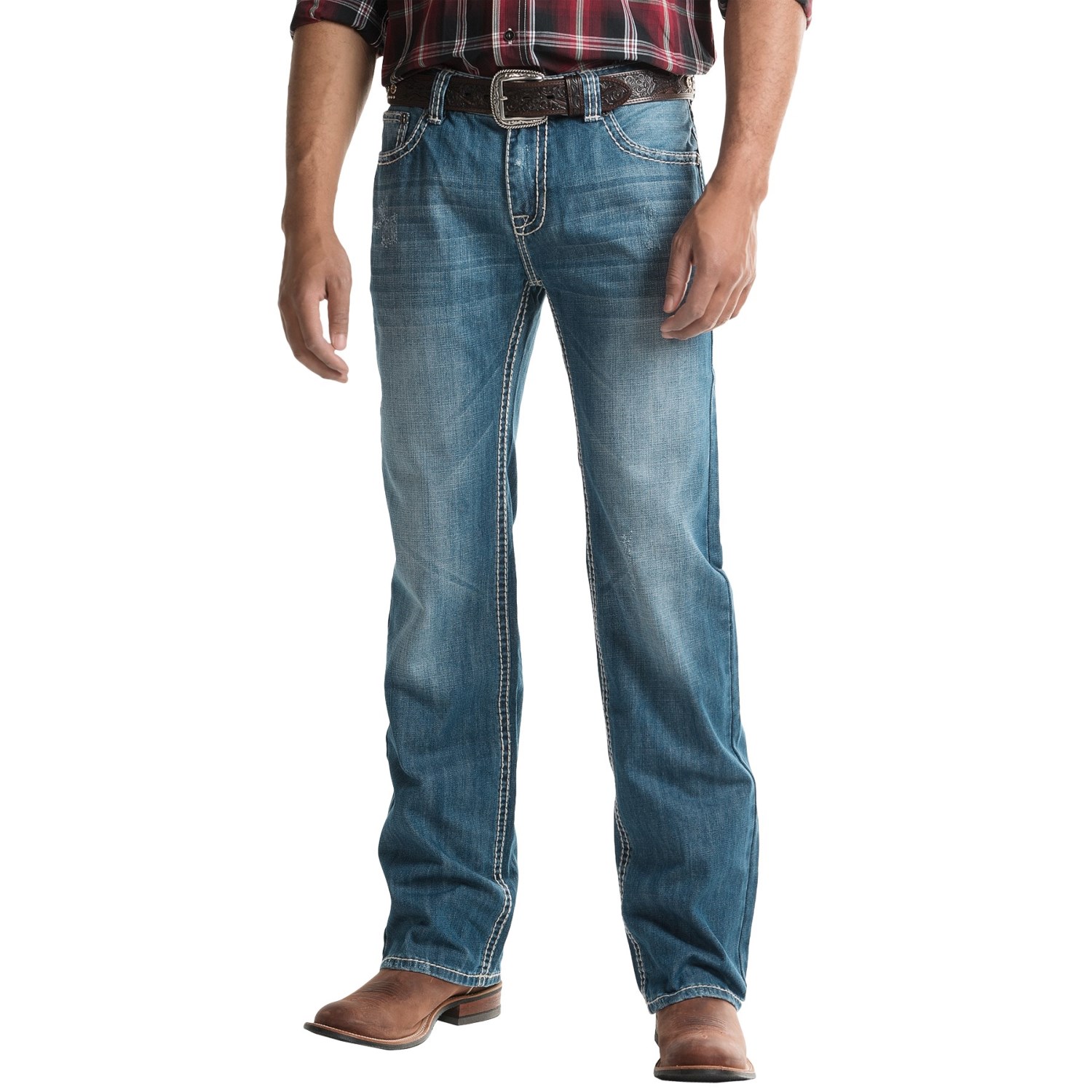 Rock & Roll Cowboy Pistol Jeans - Regular Fit, Straight Leg (For Men)