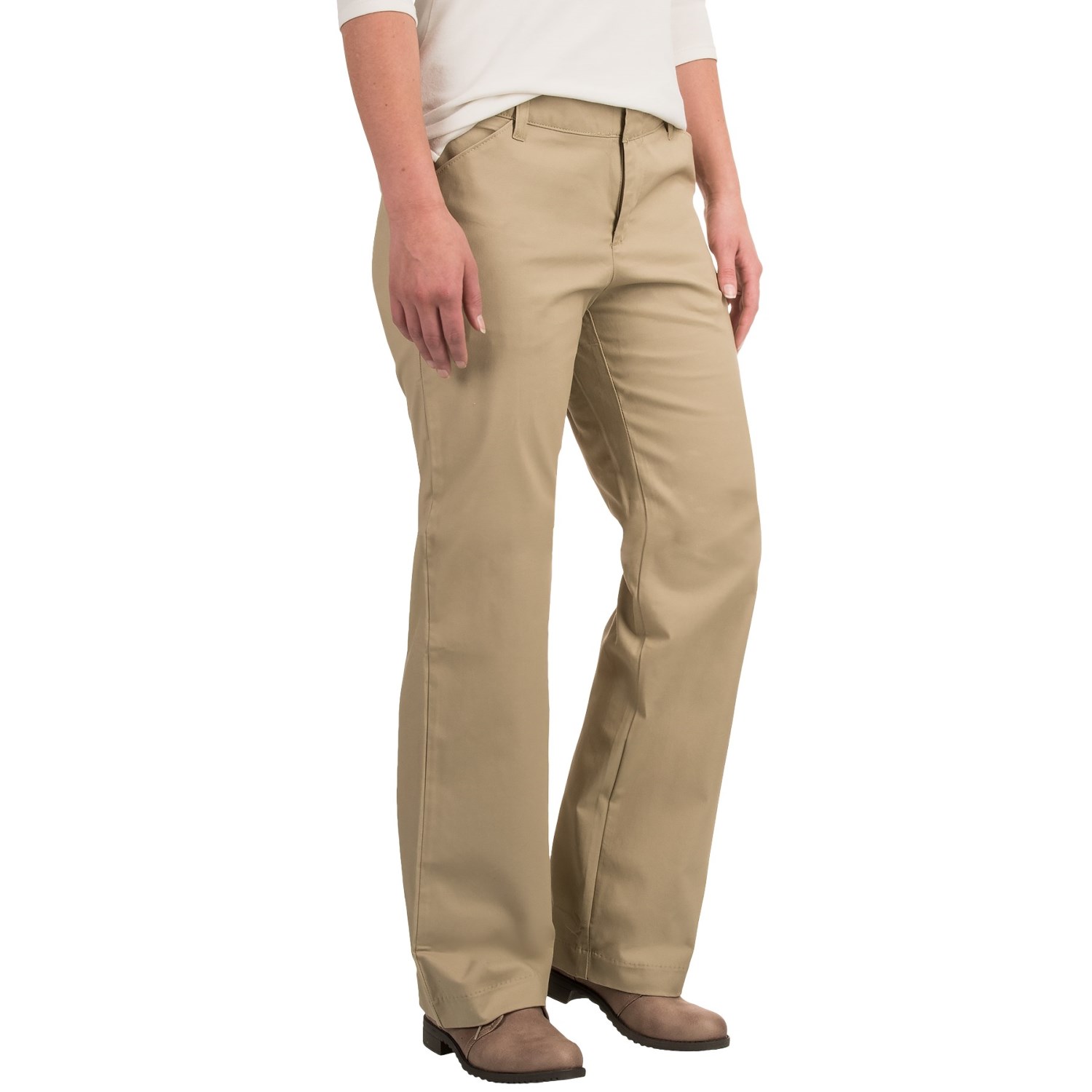 Dickies Stretch Twill Pants - Relaxed Fit, Straight Leg (For Women)