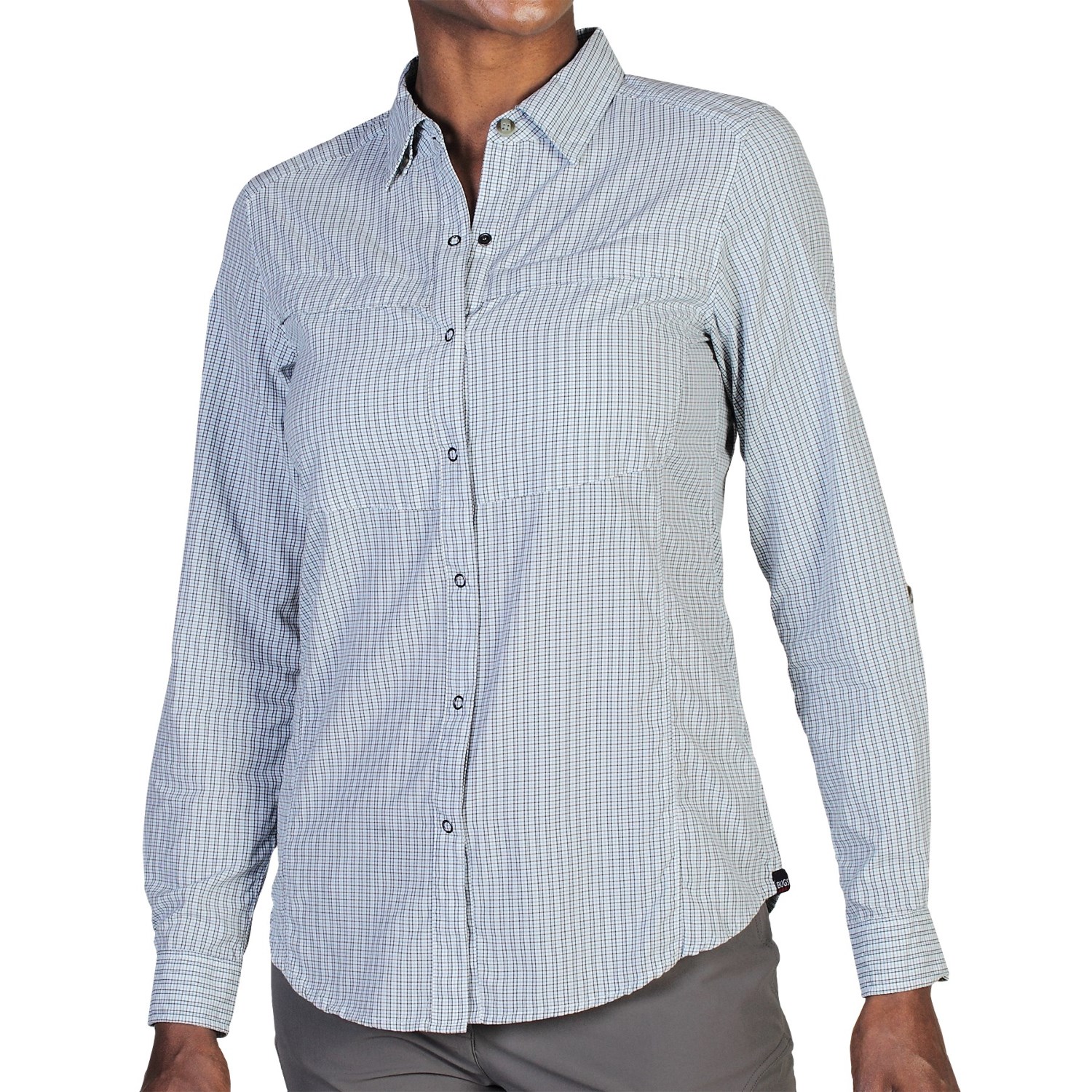 ExOfficio BugsAway® Halo Check Shirt - UPF 30+, Long Sleeve (For Women)