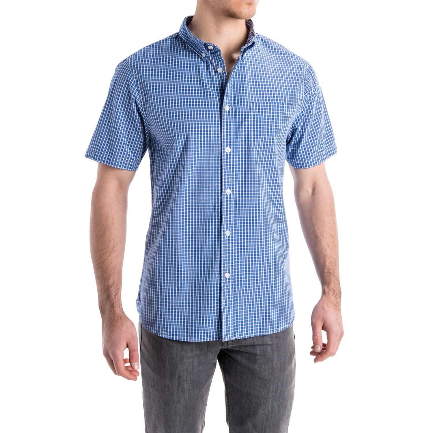 J.A.C.H.S. Check Shirt - Short Sleeve (For Men)