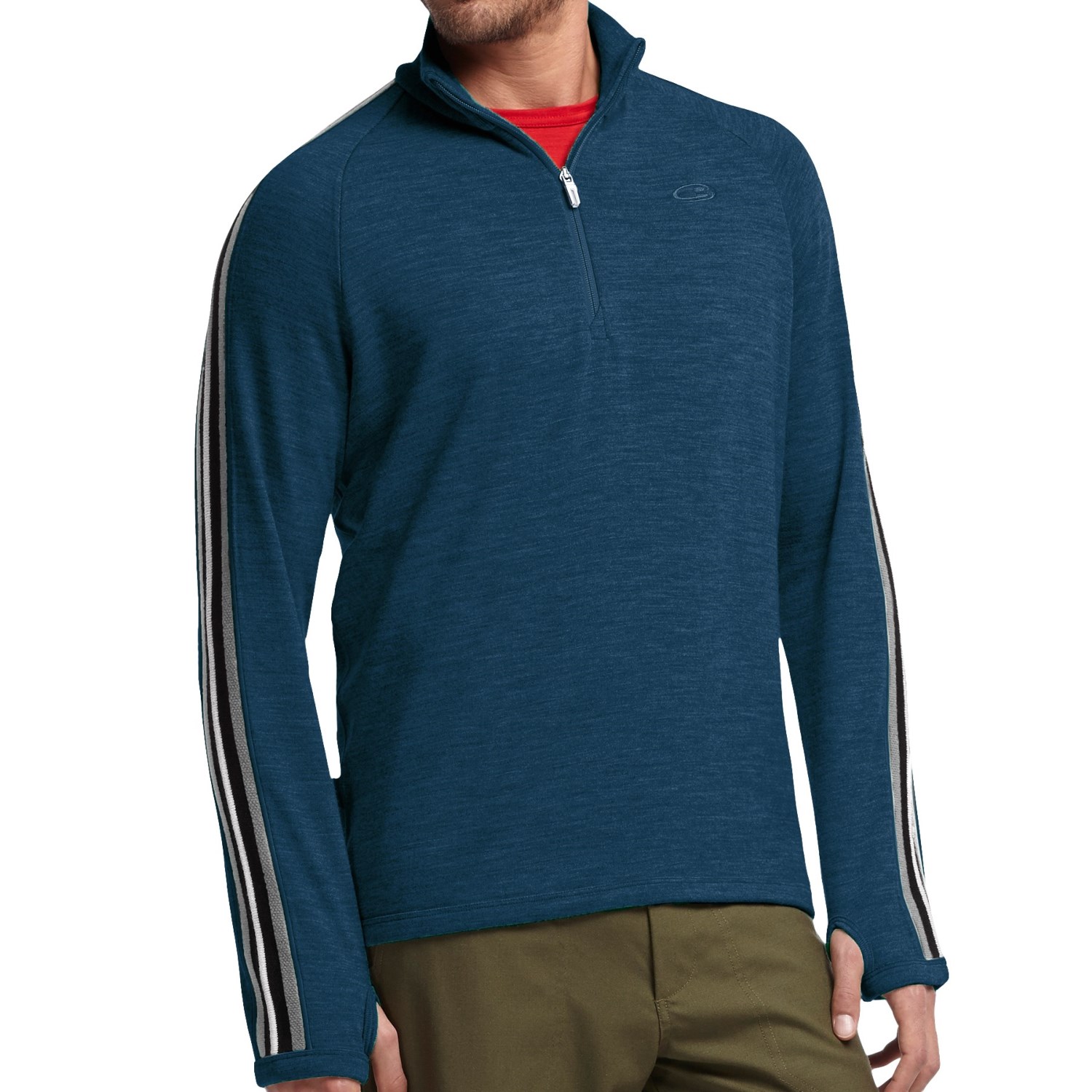 Icebreaker Coronet Sweater - Merino Wool, UPF 20+, Zip Neck (For Men)