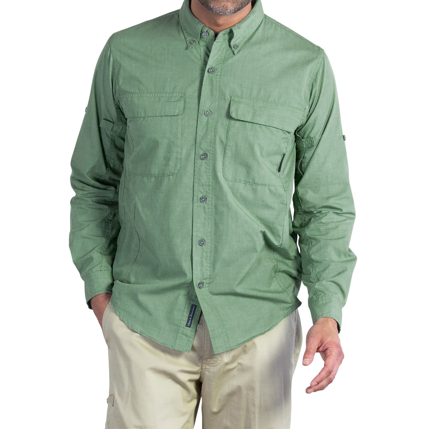 ExOfficio BugsAway® Baja Sur Shirt - UPF 30, Long Sleeve (For Men)