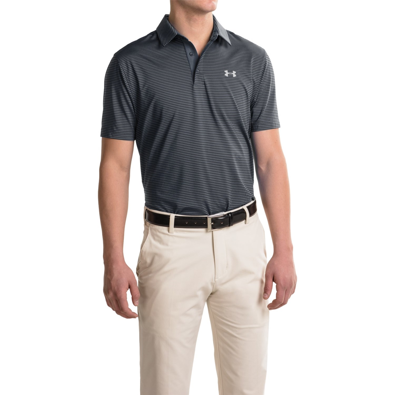 Under Armour UA Playoff Printed HeatGear® Polo Shirt - UPF 30+, Short Sleeve (For Men)