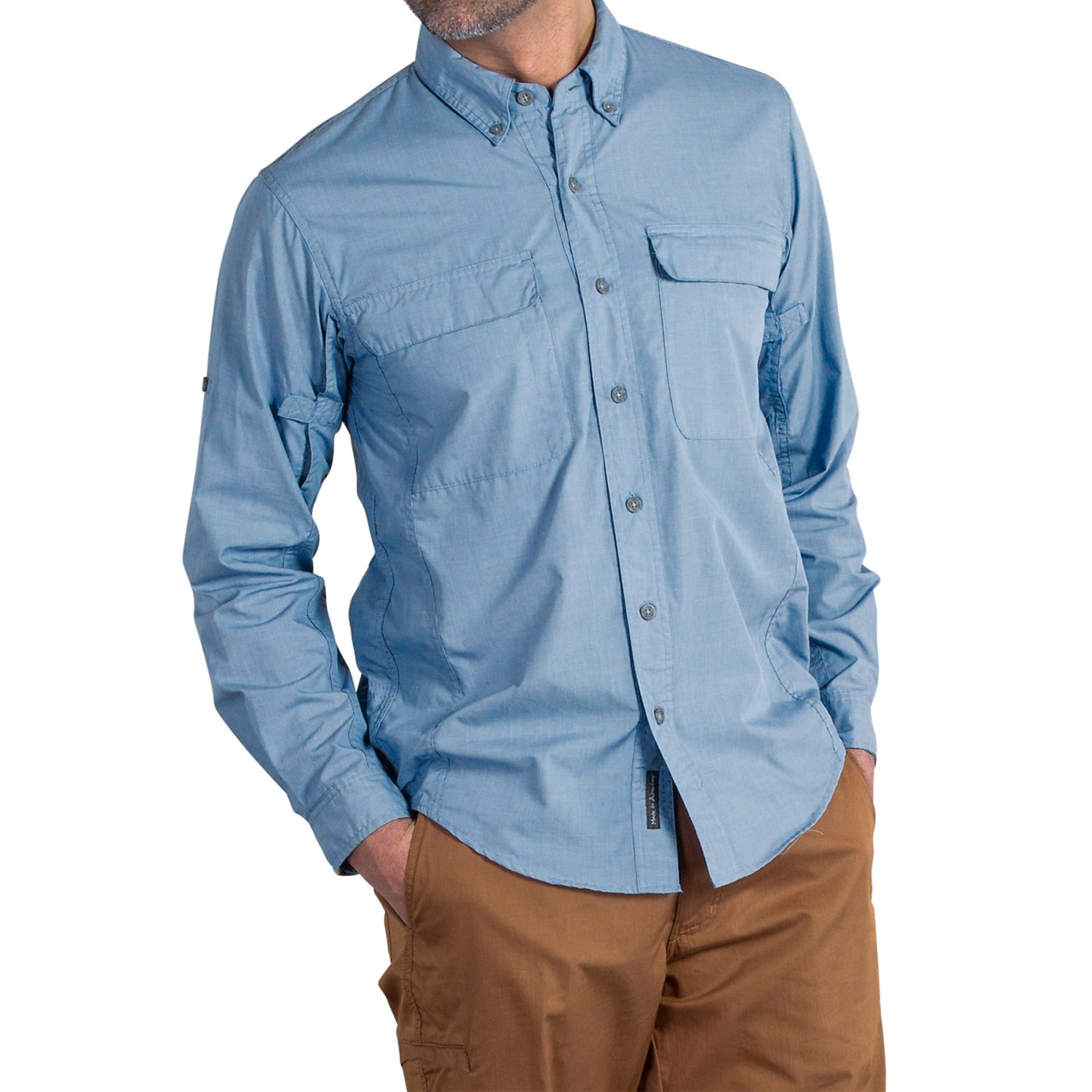 ExOfficio BugsAway® Baja Sur Shirt - UPF 30, Long Sleeve (For Men)