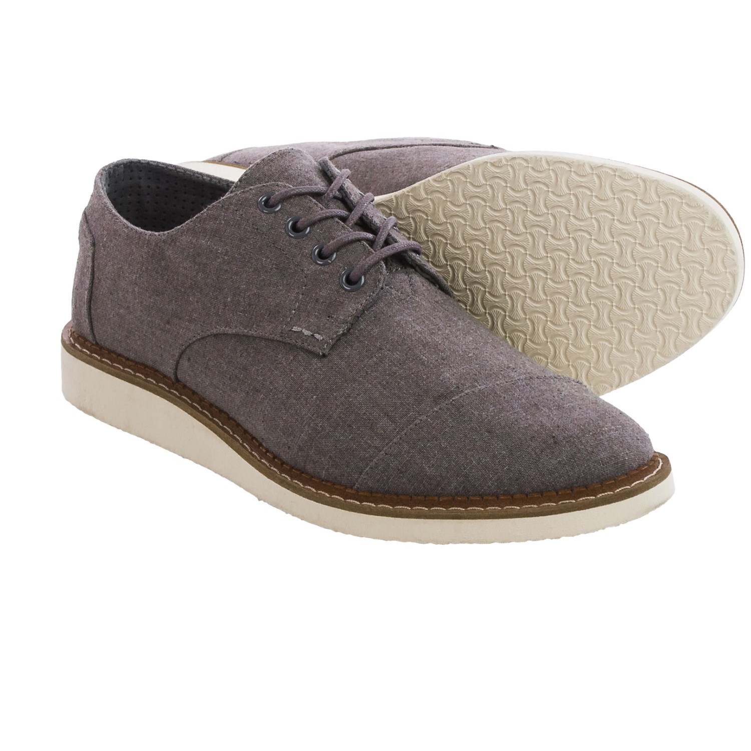 TOMS Chambray Classics Brogue Shoes (For Men)